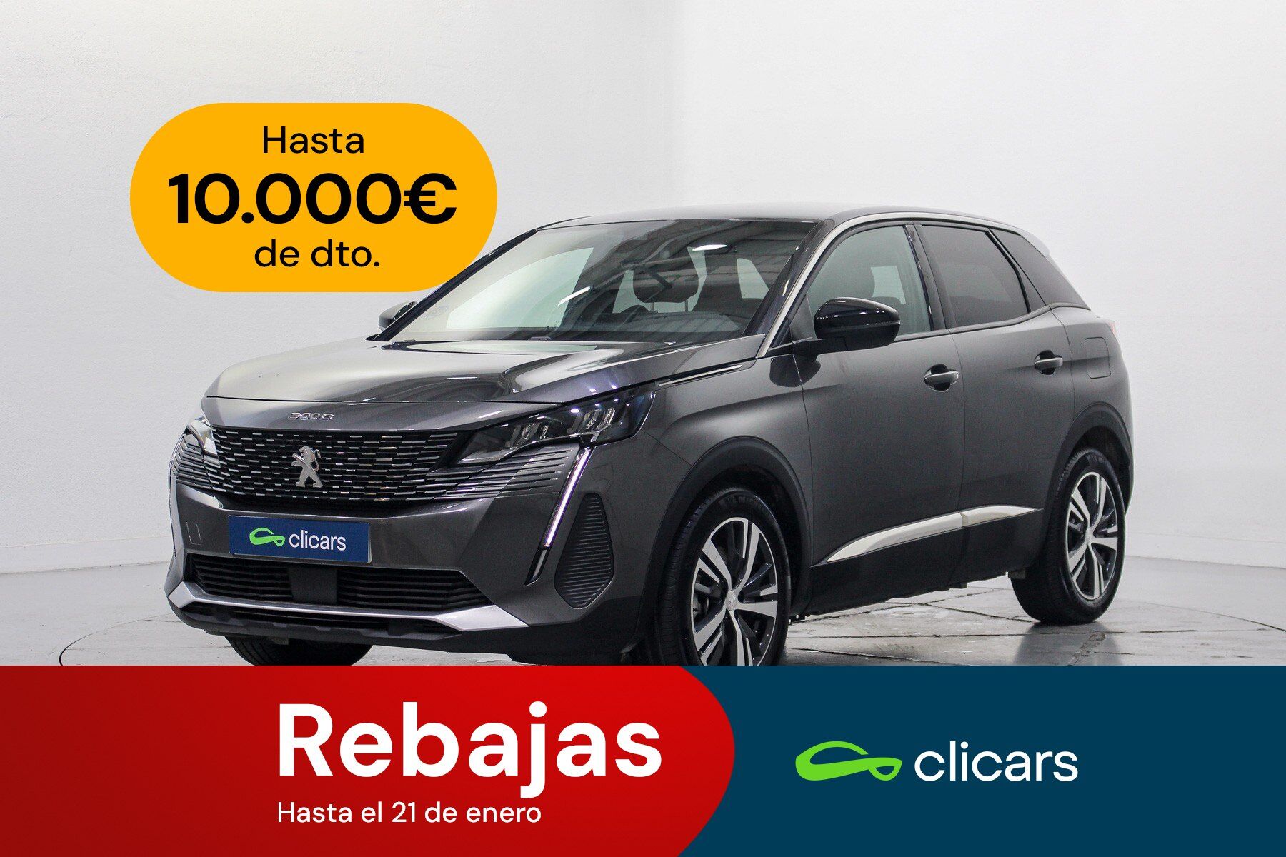 PEUGEOT 3008 (3008 HYB PHEV 180 Allure Pack e-EAT8) en Madrid