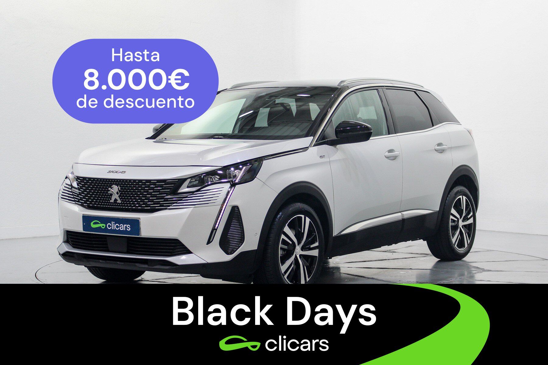 PEUGEOT 3008 (3008 1.6 S&S PureTech GT EAT8 180) en Madrid