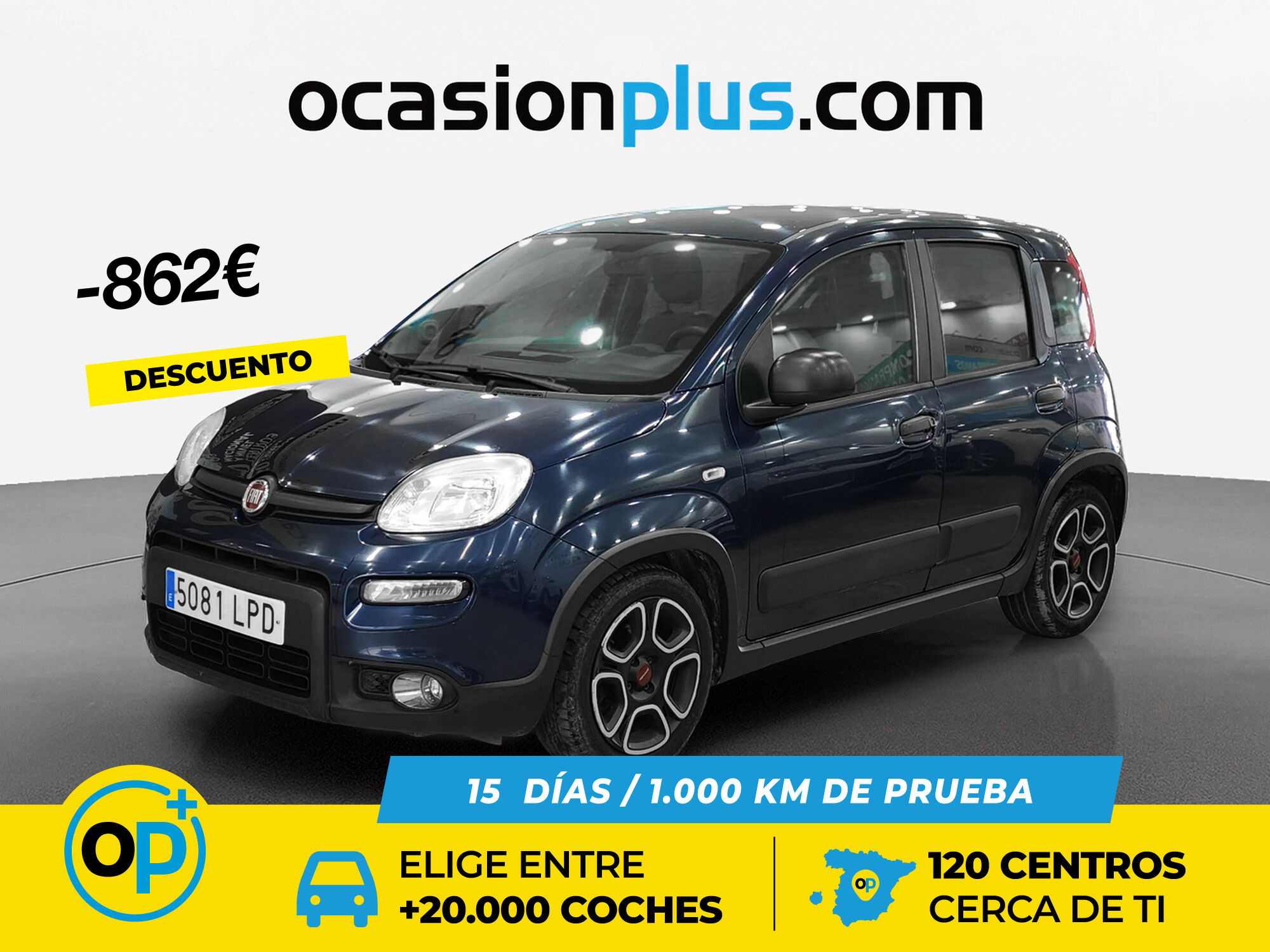 FIAT Panda (1.0 Hybrid GSE City Life 51 kW (70 CV)) en Madrid