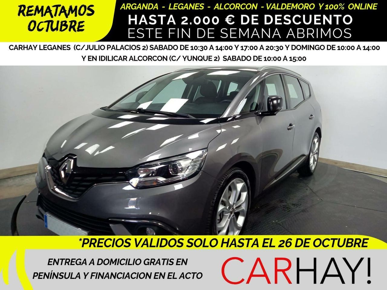 RENAULT Scénic (IV BUSINESS 1.5 DCI 110CV 7 PLAZAS) en Madrid
