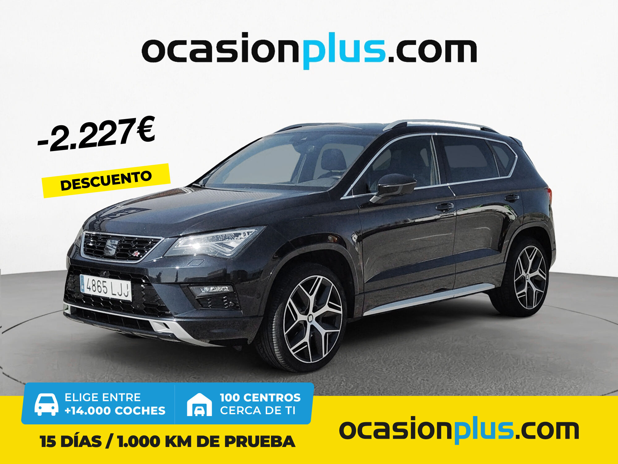 SEAT Ateca (1.5 TSI S&S FR Go DSG 110 kW (150 CV)) en Madrid