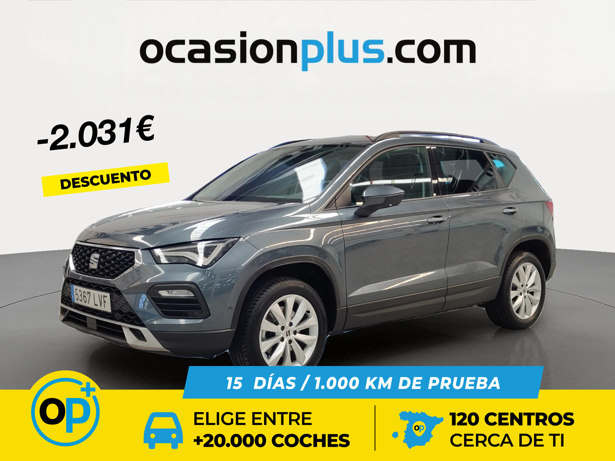 SEAT Ateca (2.0 TDI S&S Style Go M 110 kW (150 CV)) en Madrid