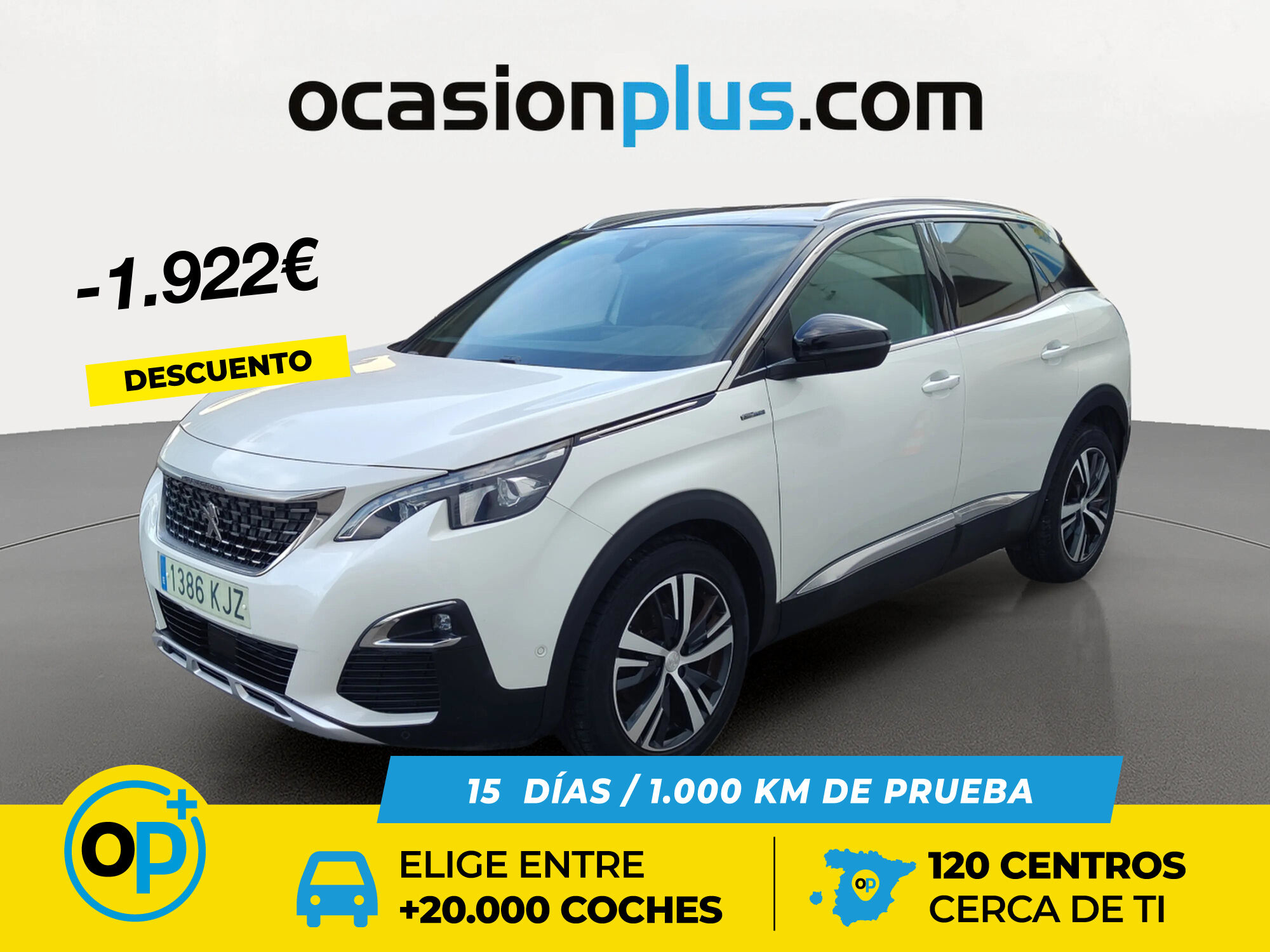 PEUGEOT 3008 (BlueHDI 130 S&S GT Line 96 kW (130 CV)) en Madrid