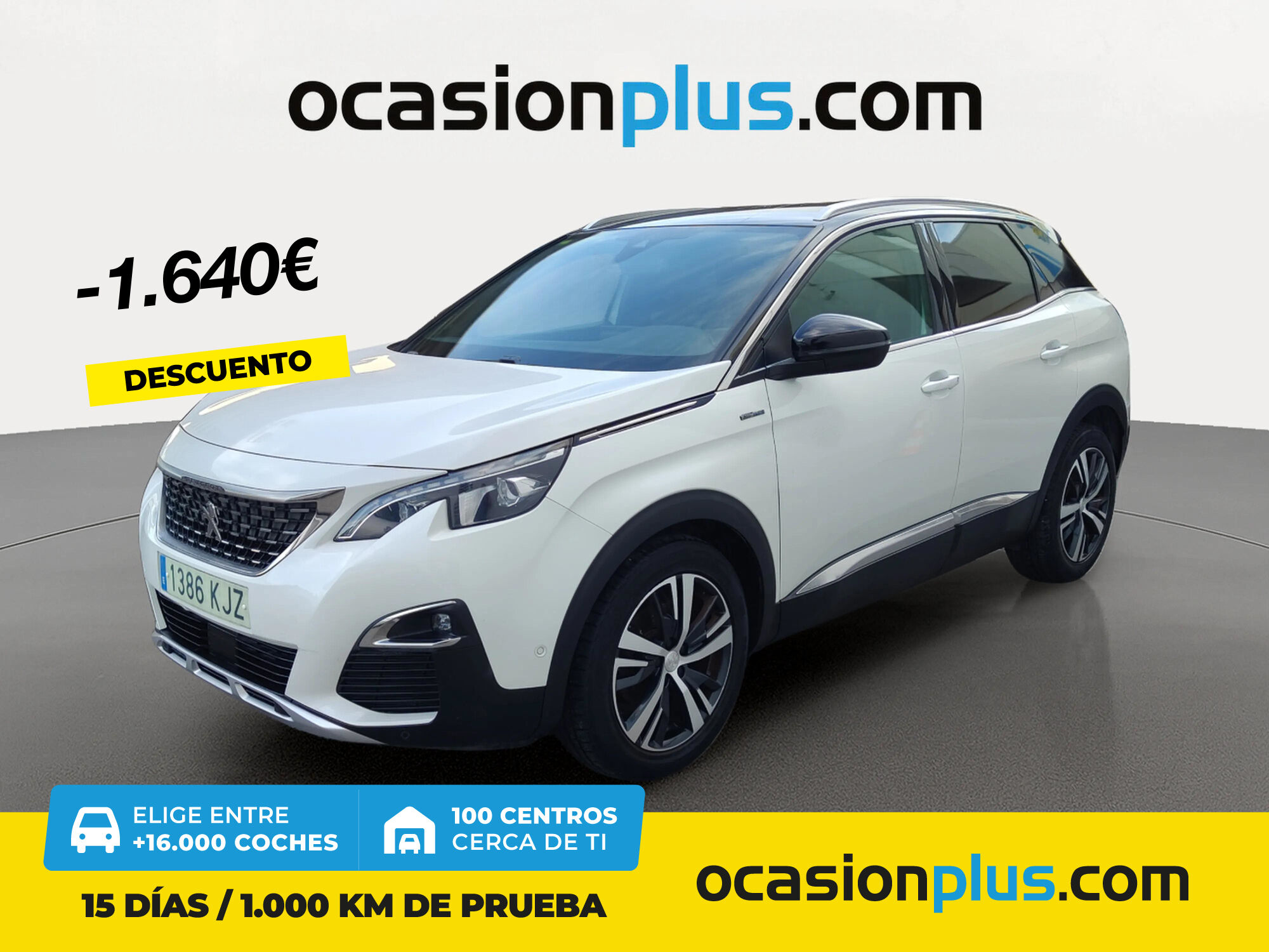 PEUGEOT 3008 (BlueHDI 130 S&S GT Line 96 kW (130 CV)) en Madrid