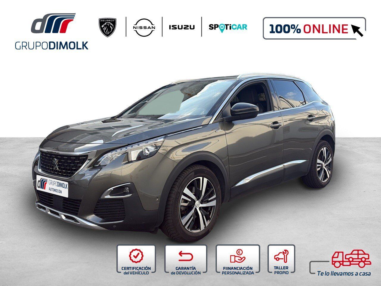 PEUGEOT 3008 (1.6 THP 121KW (165CV) GT LINE AUTO S&S) en Coruña, A