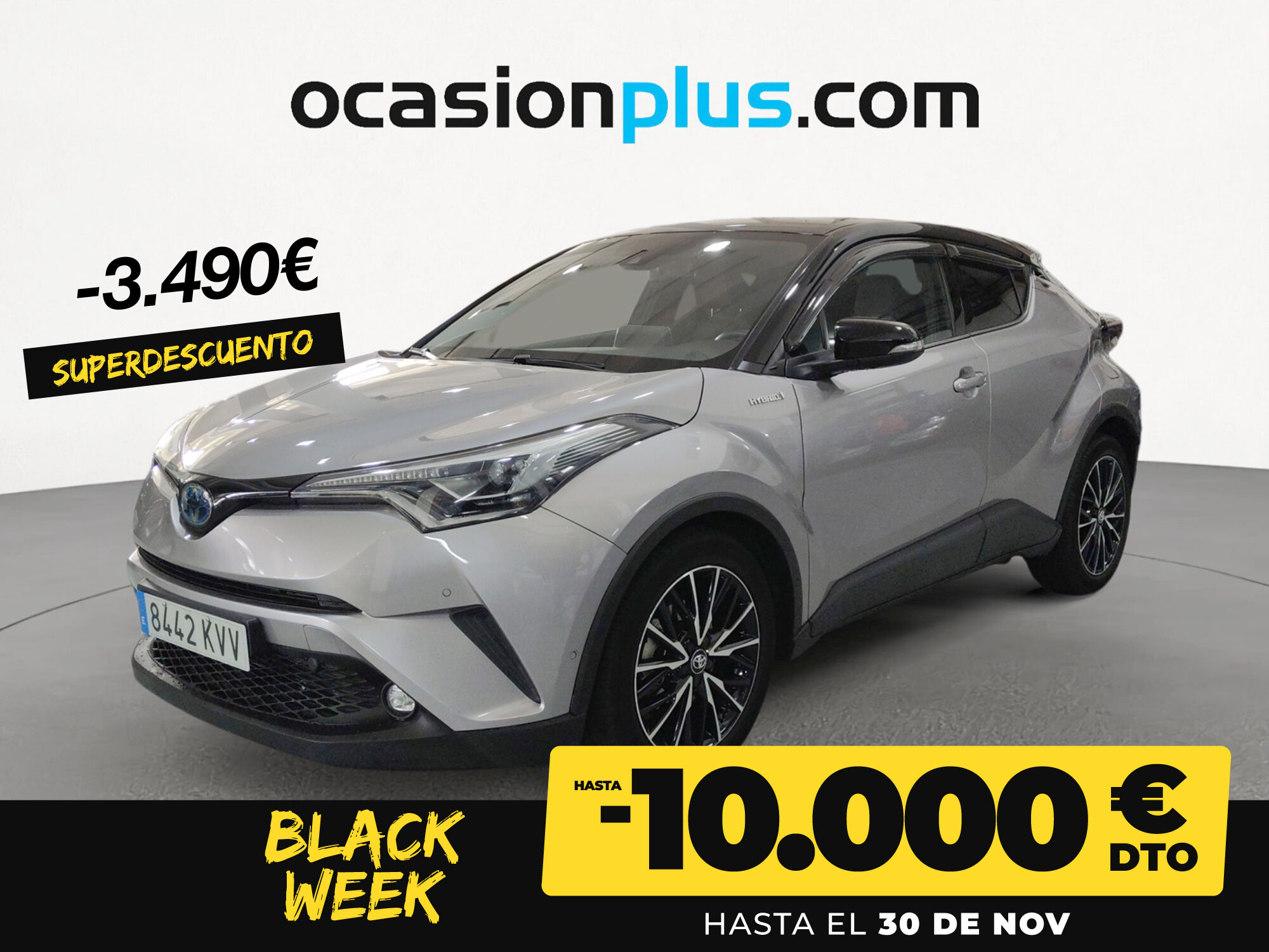 TOYOTA C-HR (1.8 125H Dynamic Plus 90 kW (122 CV)) en Madrid