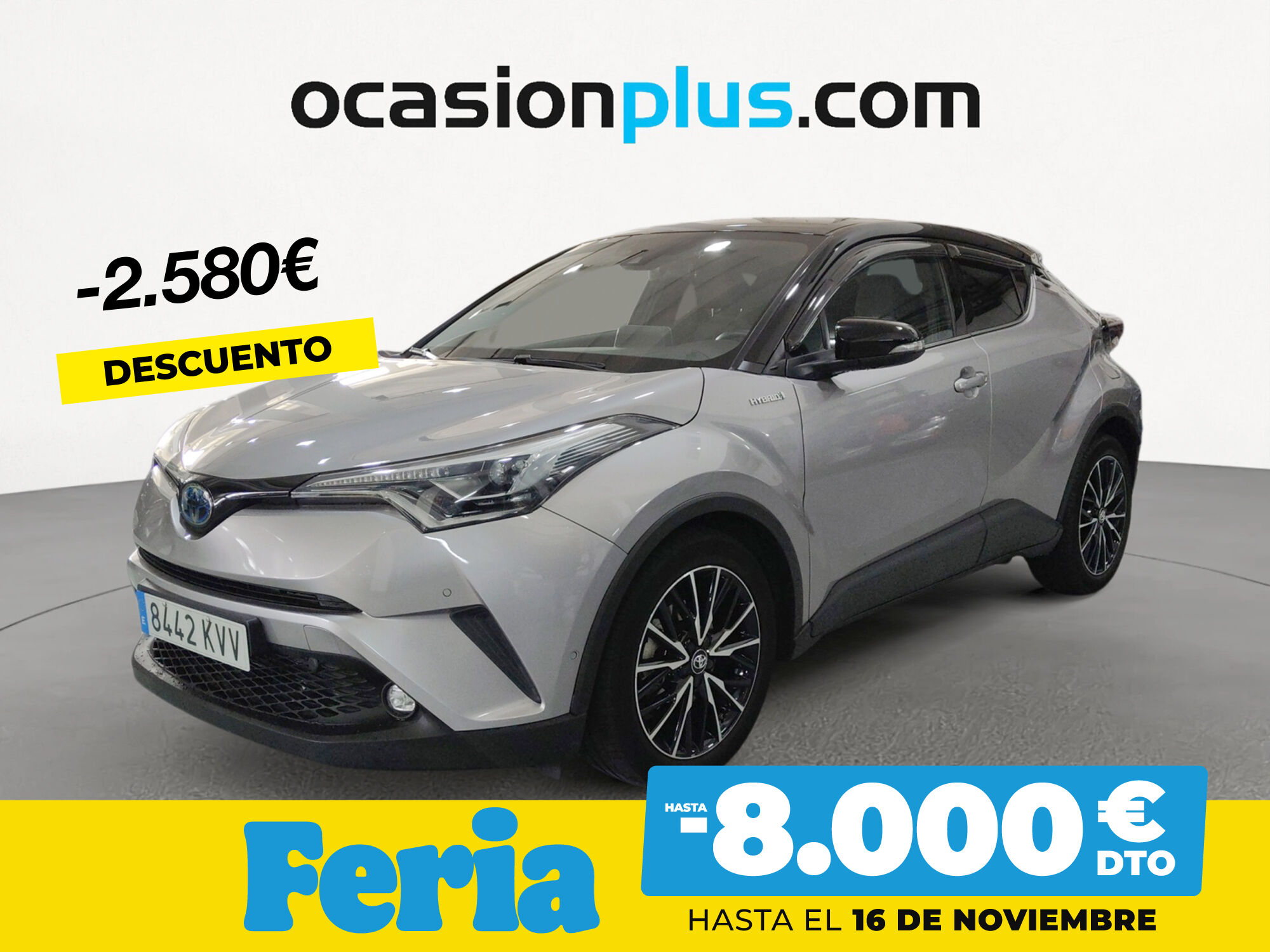 TOYOTA C-HR (1.8 125H Dynamic Plus 90 kW (122 CV)) en Madrid