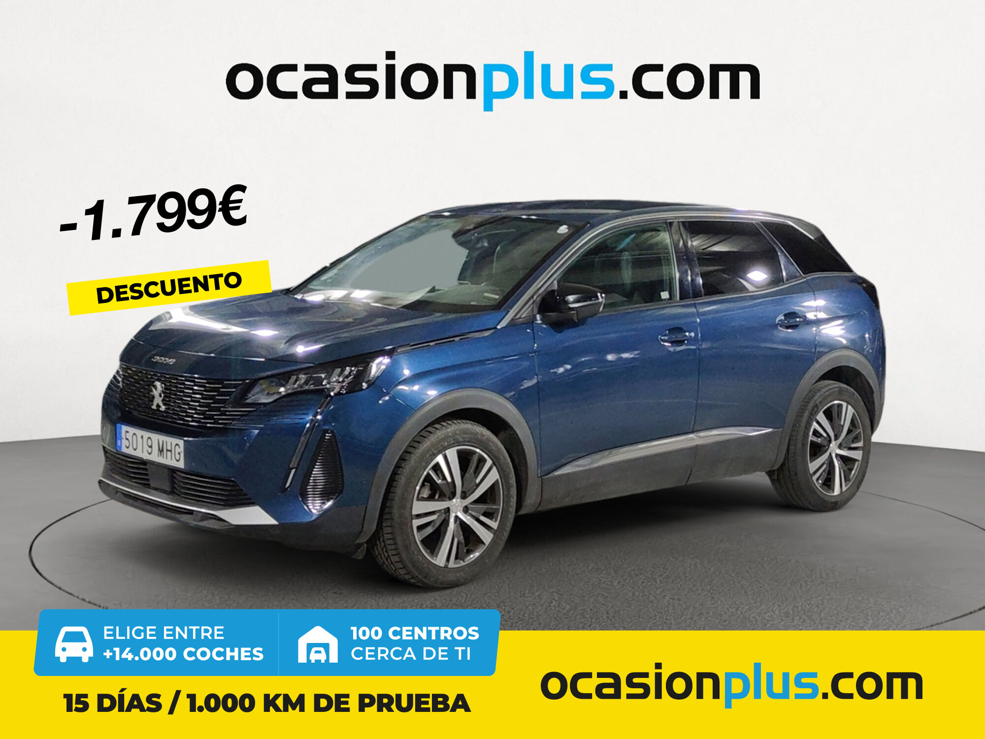 PEUGEOT 3008 (PureTech 130 S&S Allure Pack EAT8 96 kW (130 CV)) en Madrid
