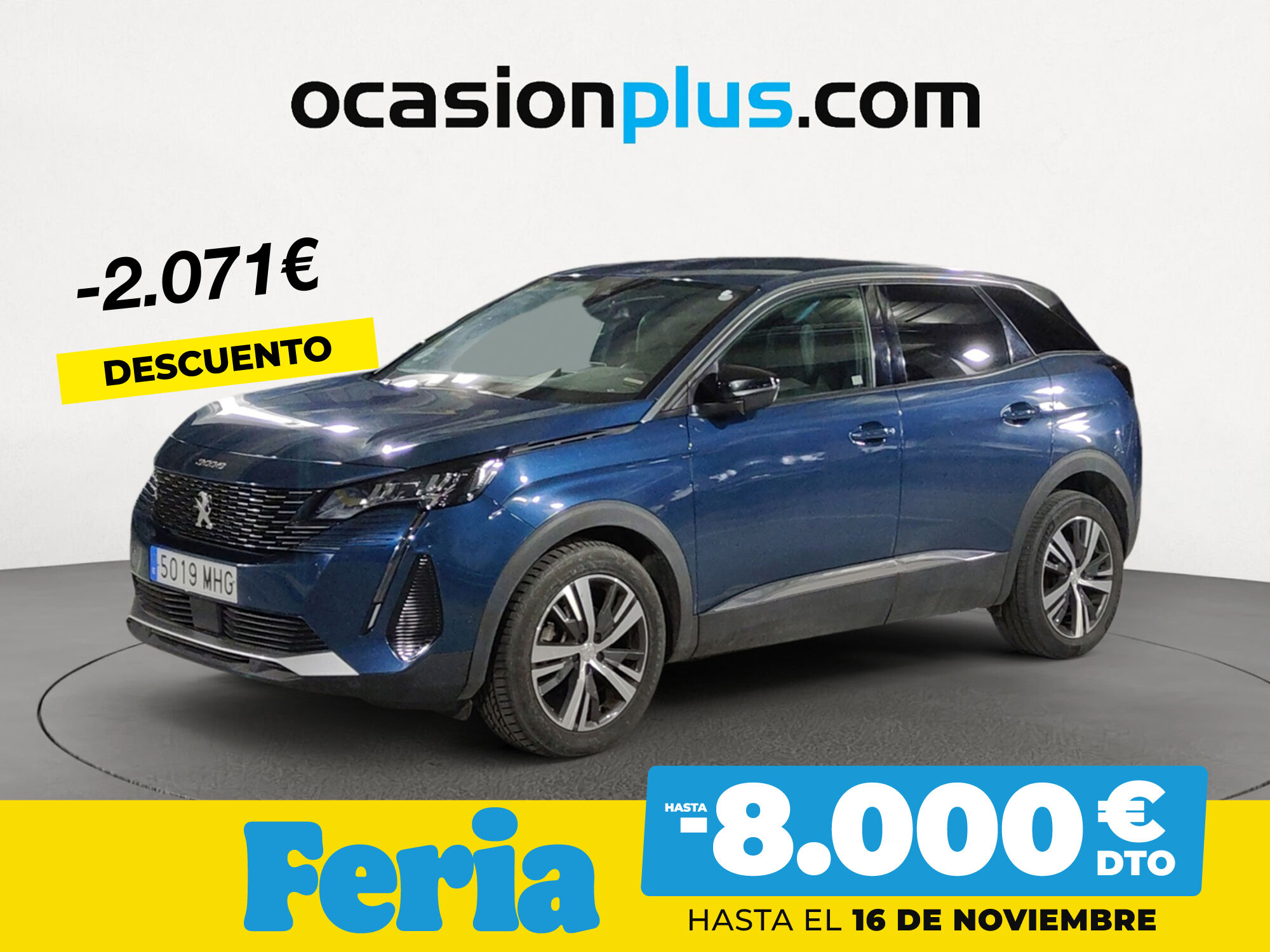 PEUGEOT 3008 (PureTech 130 S&S Allure Pack EAT8 96 kW (130 CV)) en Madrid