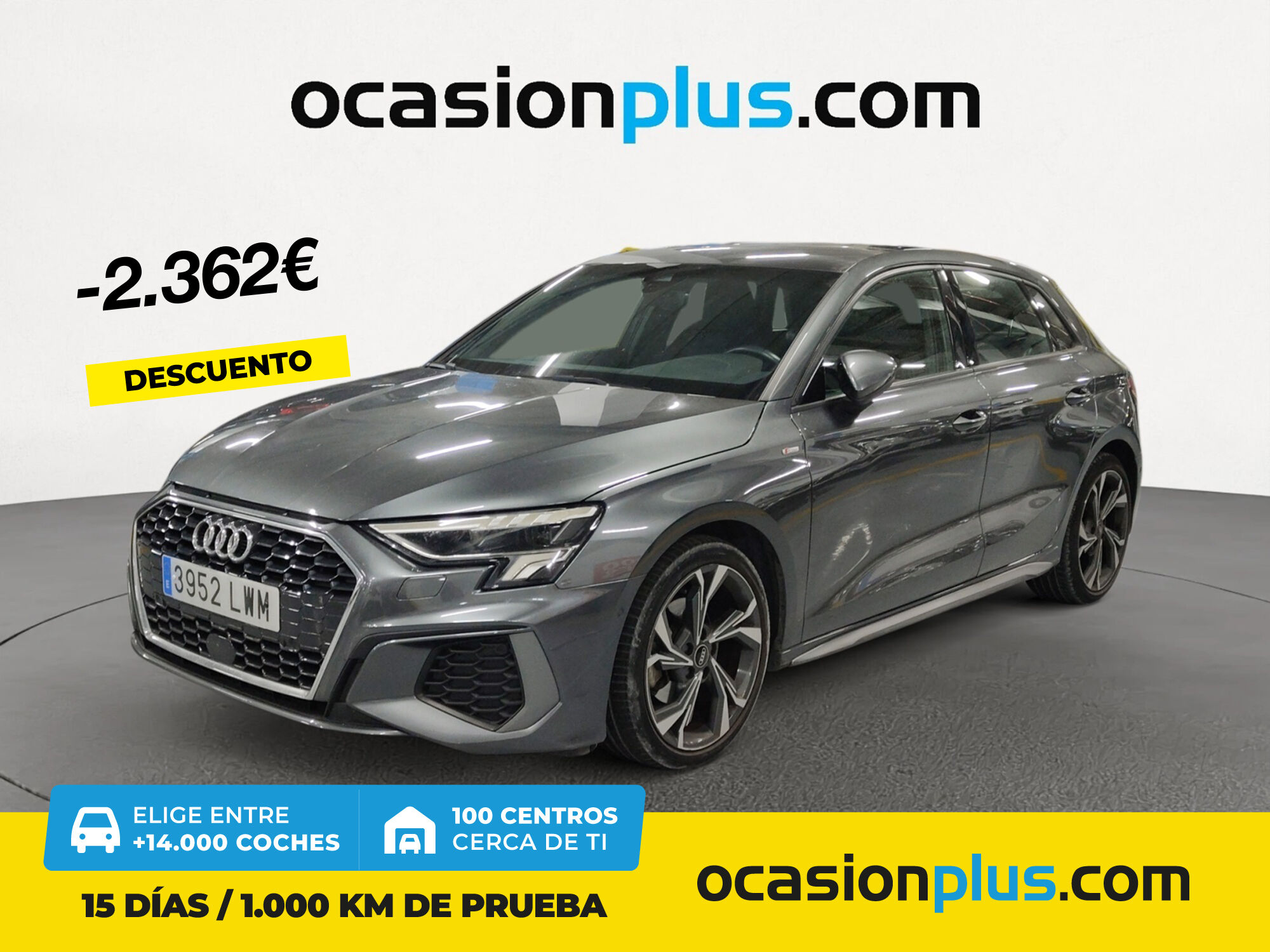 AUDI A3 (S line 30 TDI 85 kW (116 CV)) en Madrid