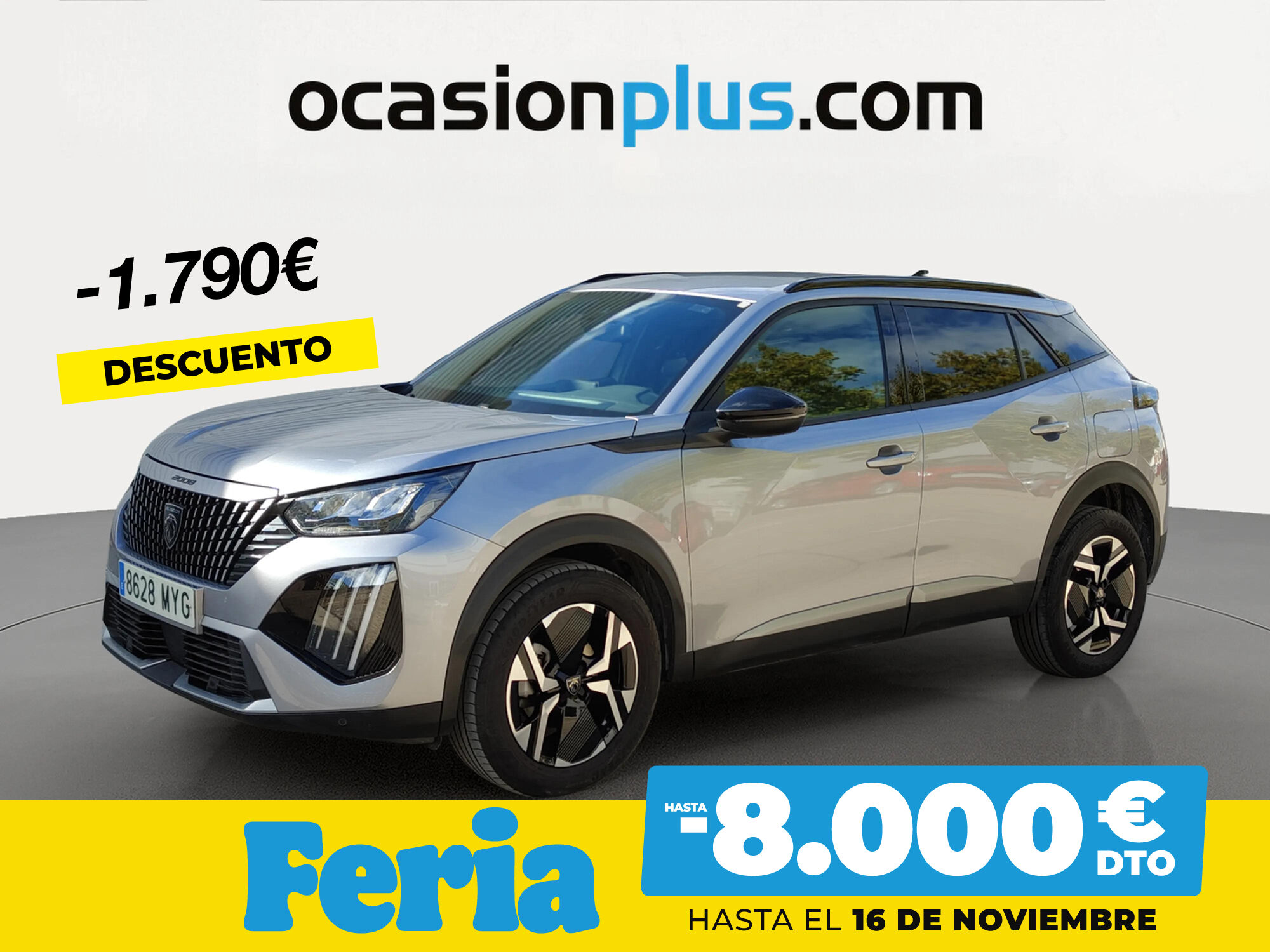PEUGEOT 2008 (PureTech 100 S&S Allure 75 kW (100 CV)) en Madrid