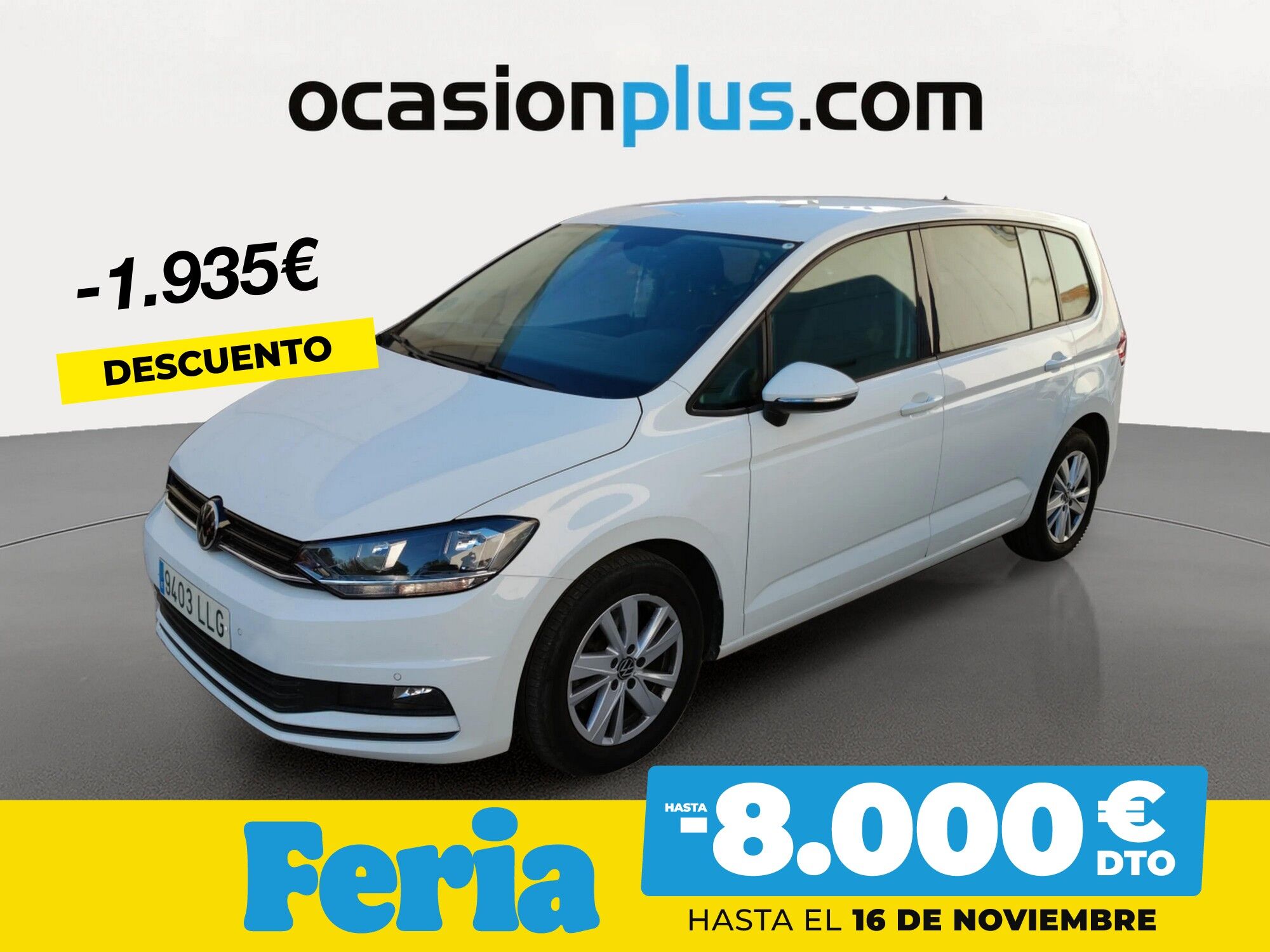 VOLKSWAGEN Touran (Edition 2.0 TDI 85 kW (115 CV) DSG) en Madrid