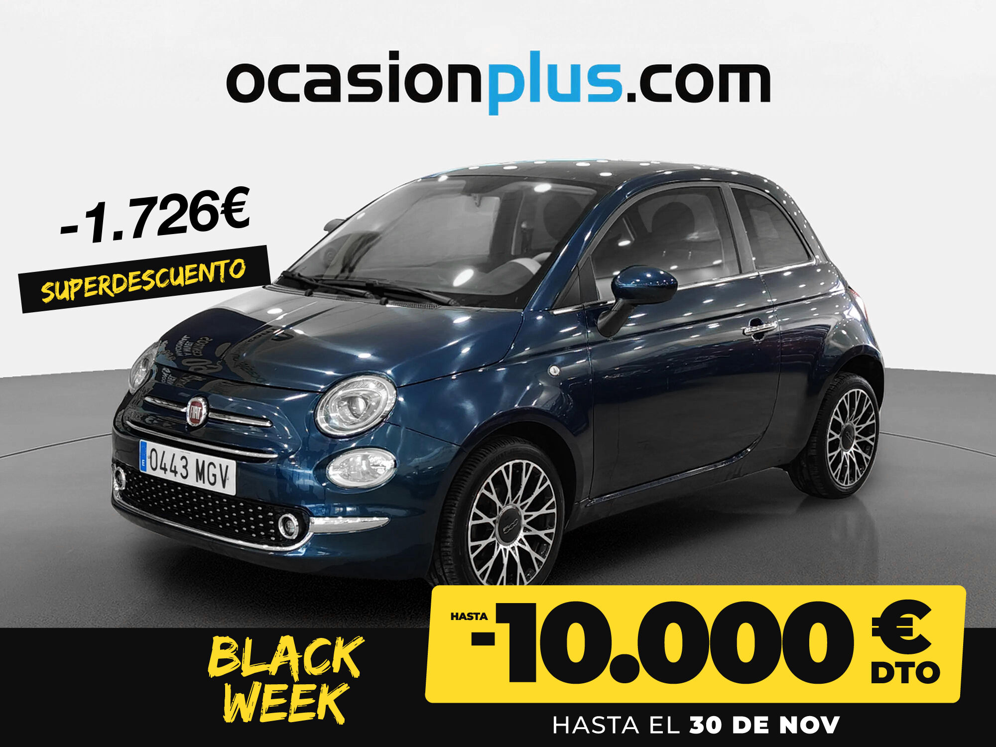 FIAT 500 (1.0 Hybrid Dolcevita 51 kW (70 CV)) en Madrid