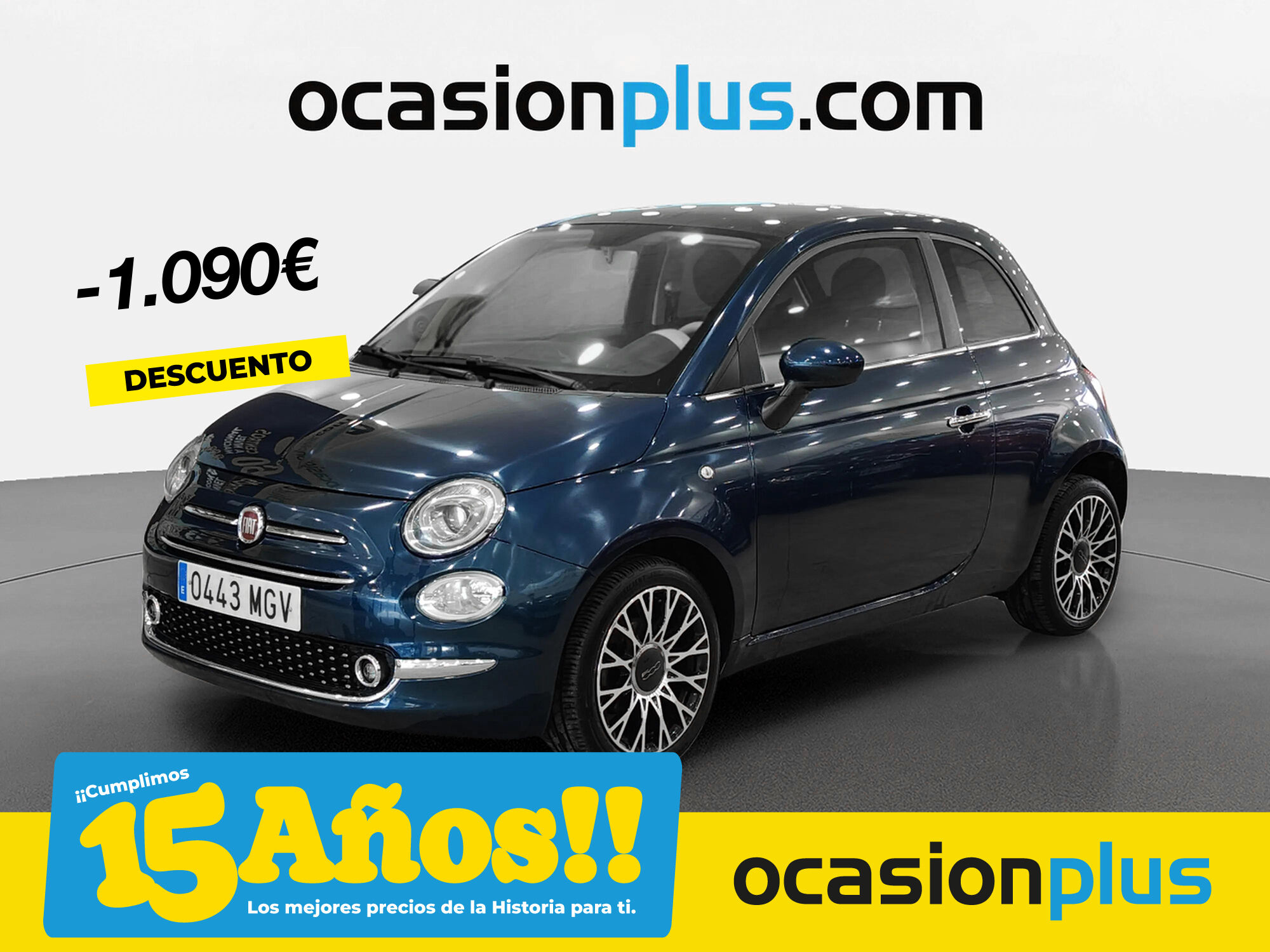 FIAT 500 (1.0 Hybrid Dolcevita 51 kW (70 CV)) en Madrid