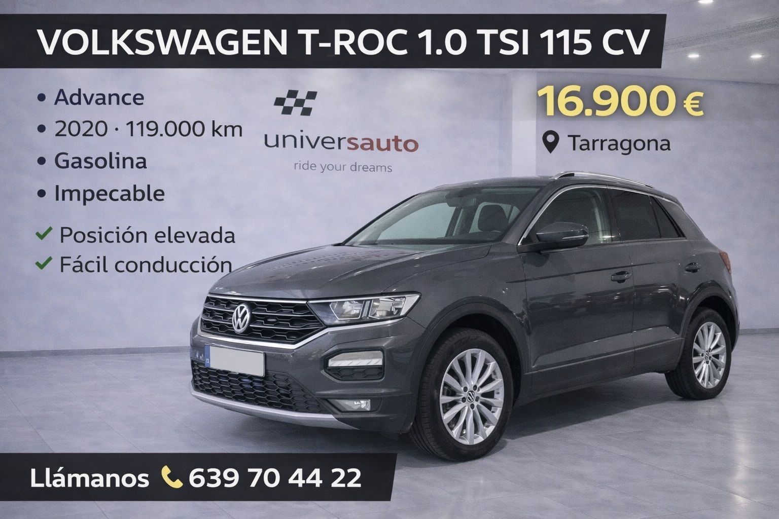 Foto del VOLKSWAGEN T-Roc 1.0 TSI Advance
