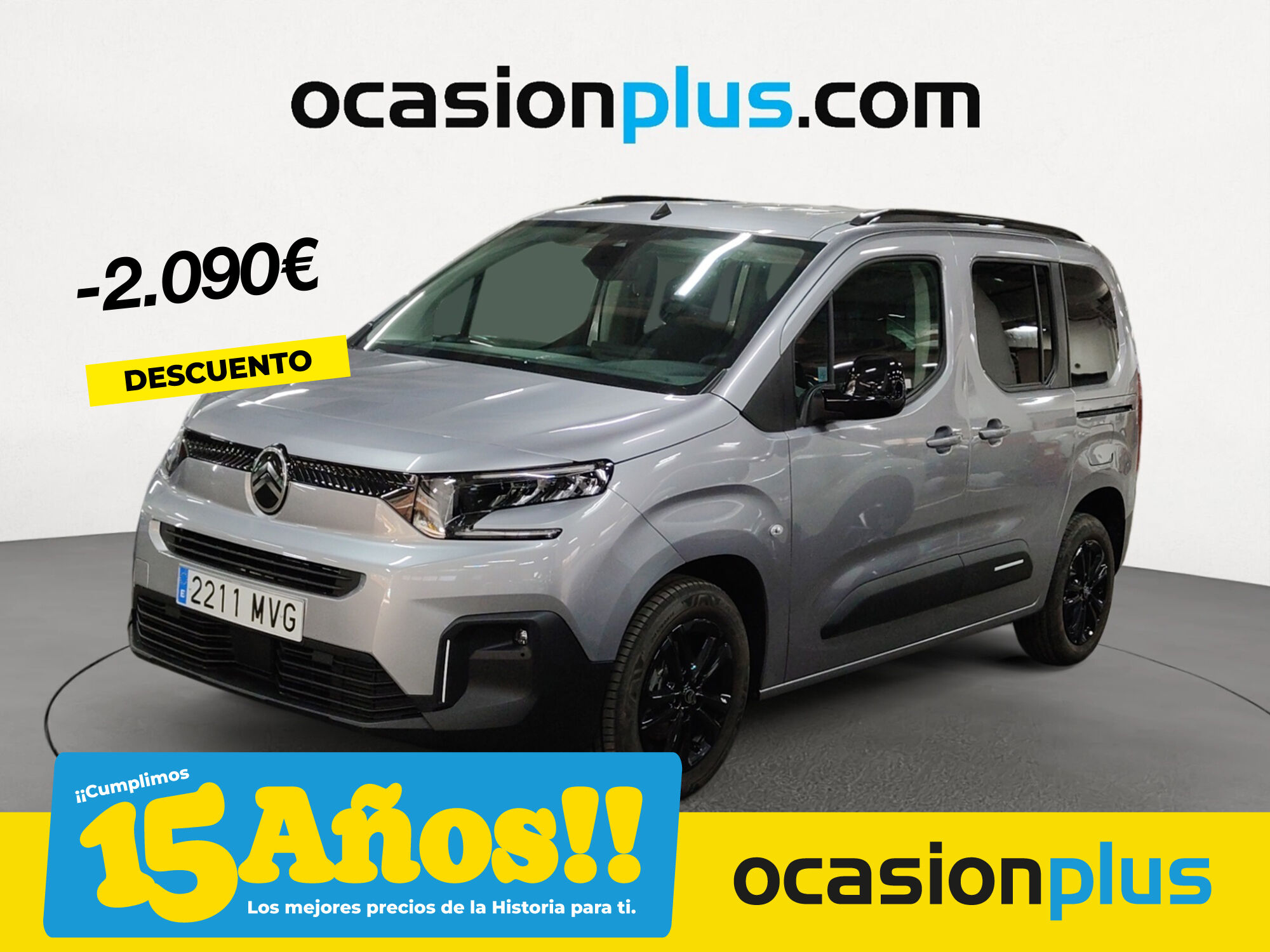 CITROEN Berlingo (BlueHDi 100 S&S Plus Talla M 75 kW (102 CV)) en Madrid