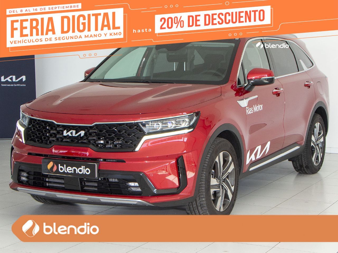 KIA Sorento (1.6 T-GDI PHEV DRIVE 4WD 265 5P 7 Plazas) en Cantabria