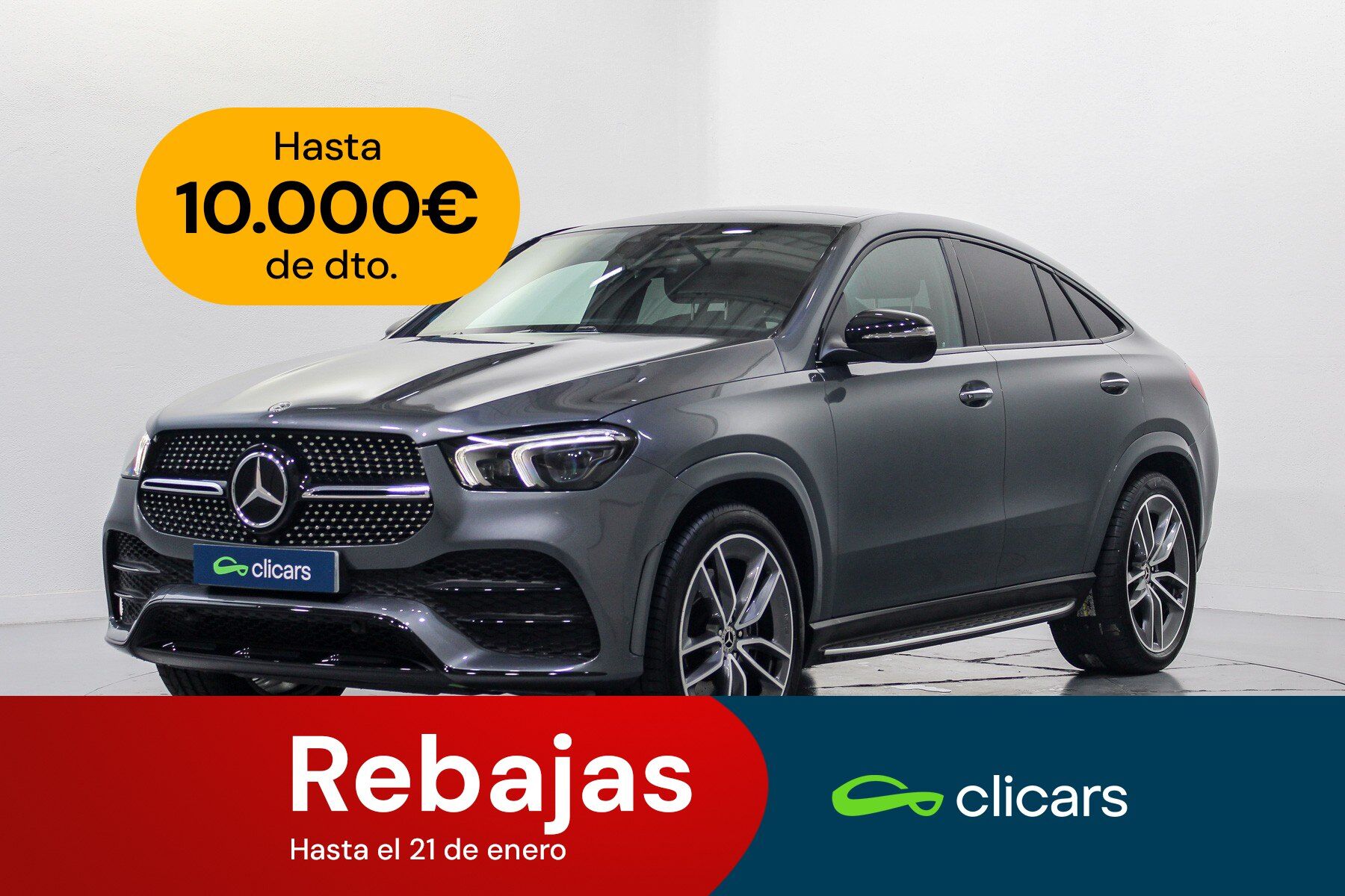 MERCEDES Clase GLE (GLE Coupé 400d 4Matic Aut.) en Madrid