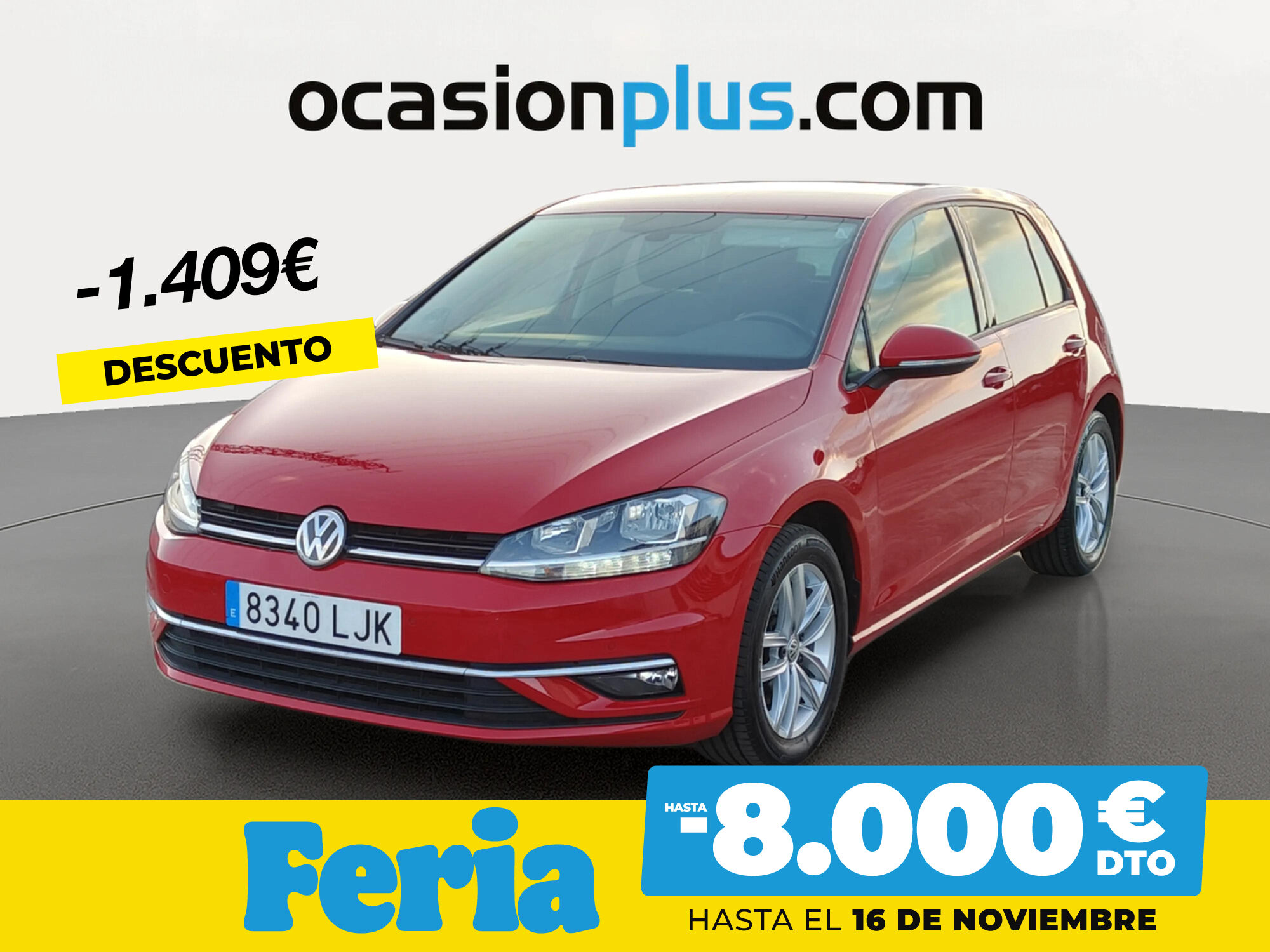 VOLKSWAGEN Golf (Advance 1.5 TSI Evo 110 kW (150 CV) DSG) en Madrid