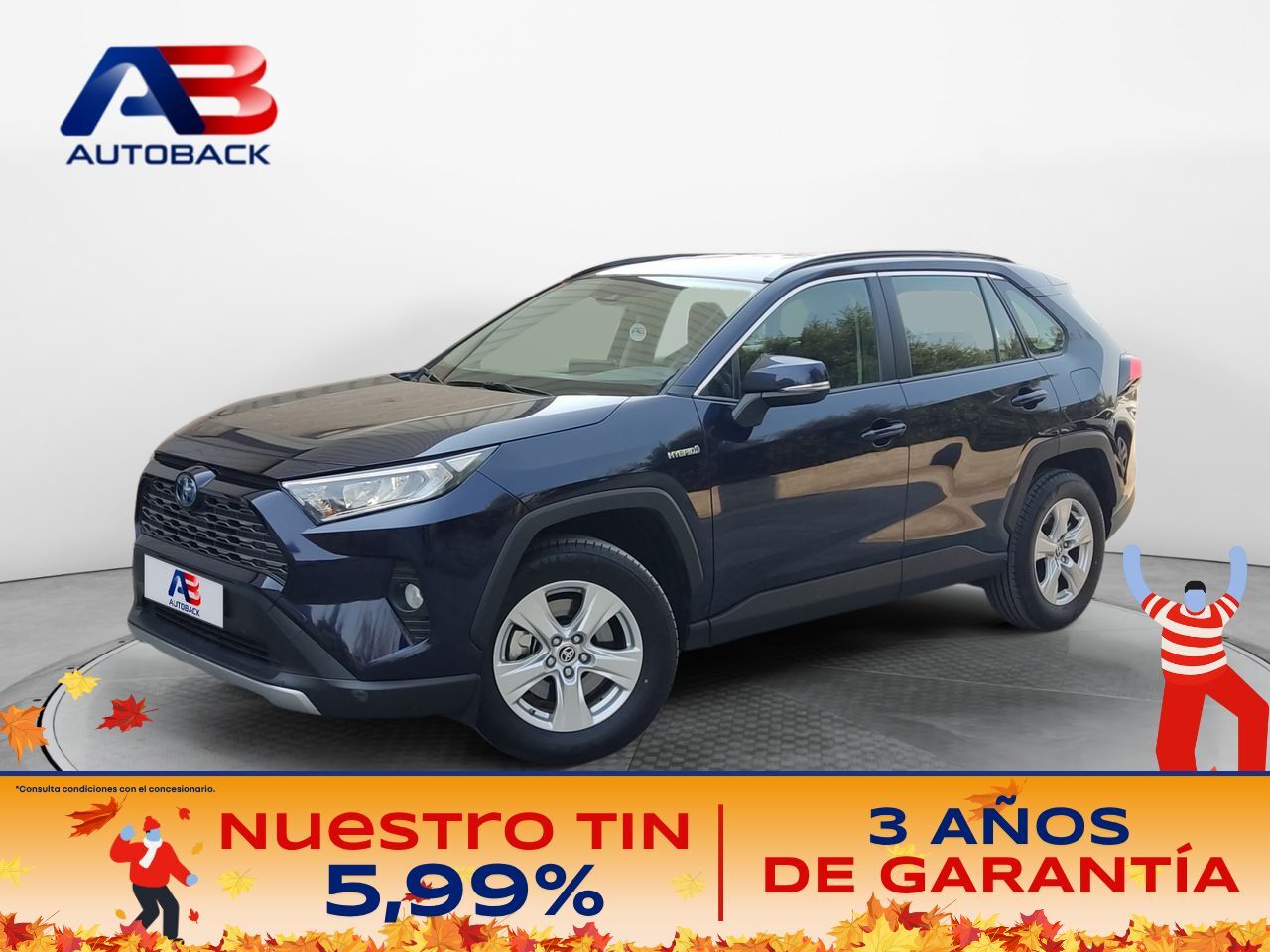 TOYOTA RAV-4 (2.5l 220H Business) en Madrid