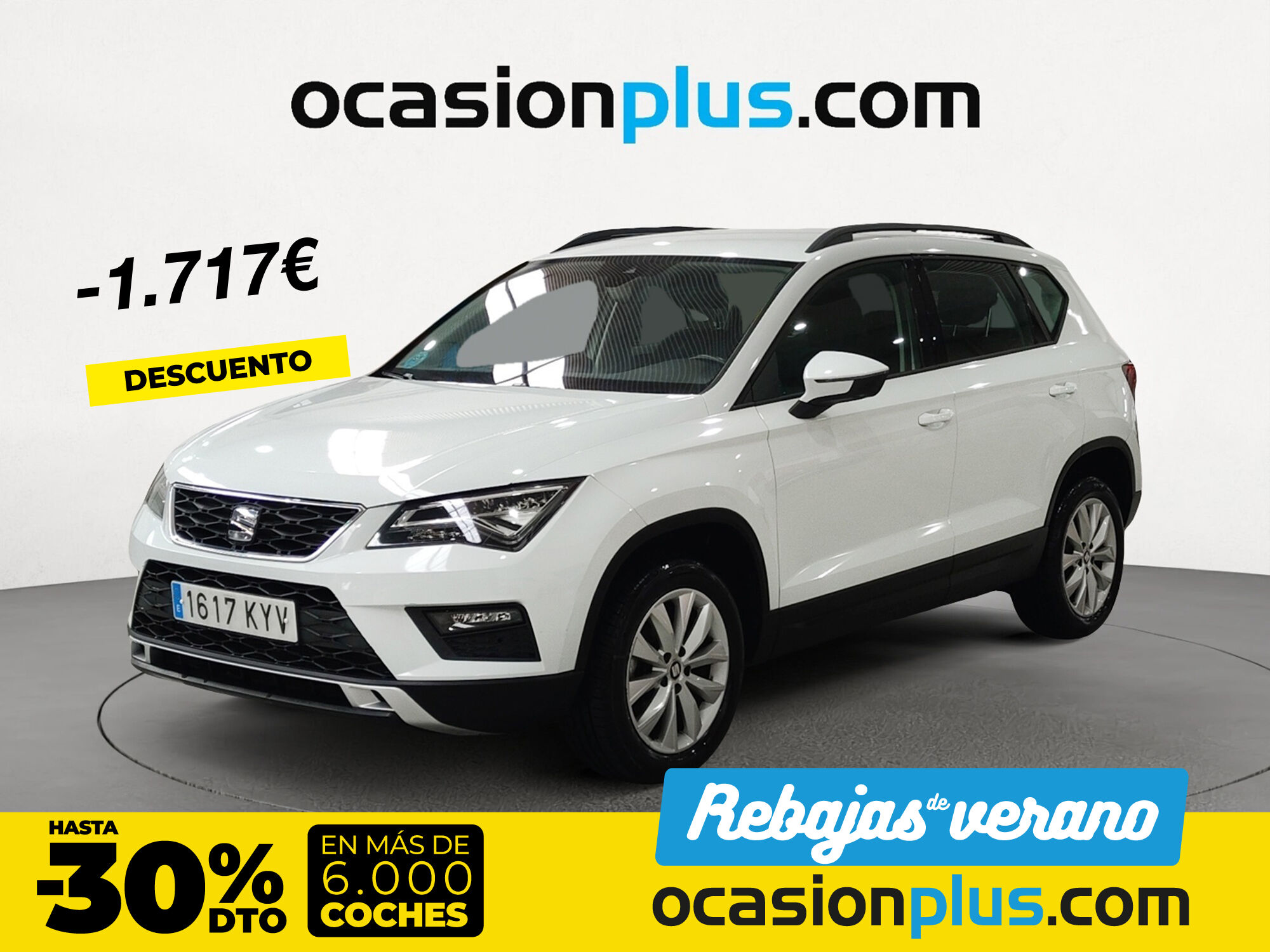 SEAT Ateca (1.6 TDI S&S Ecomotive Style Edition Nav 85 kW (115 CV)) en Madr