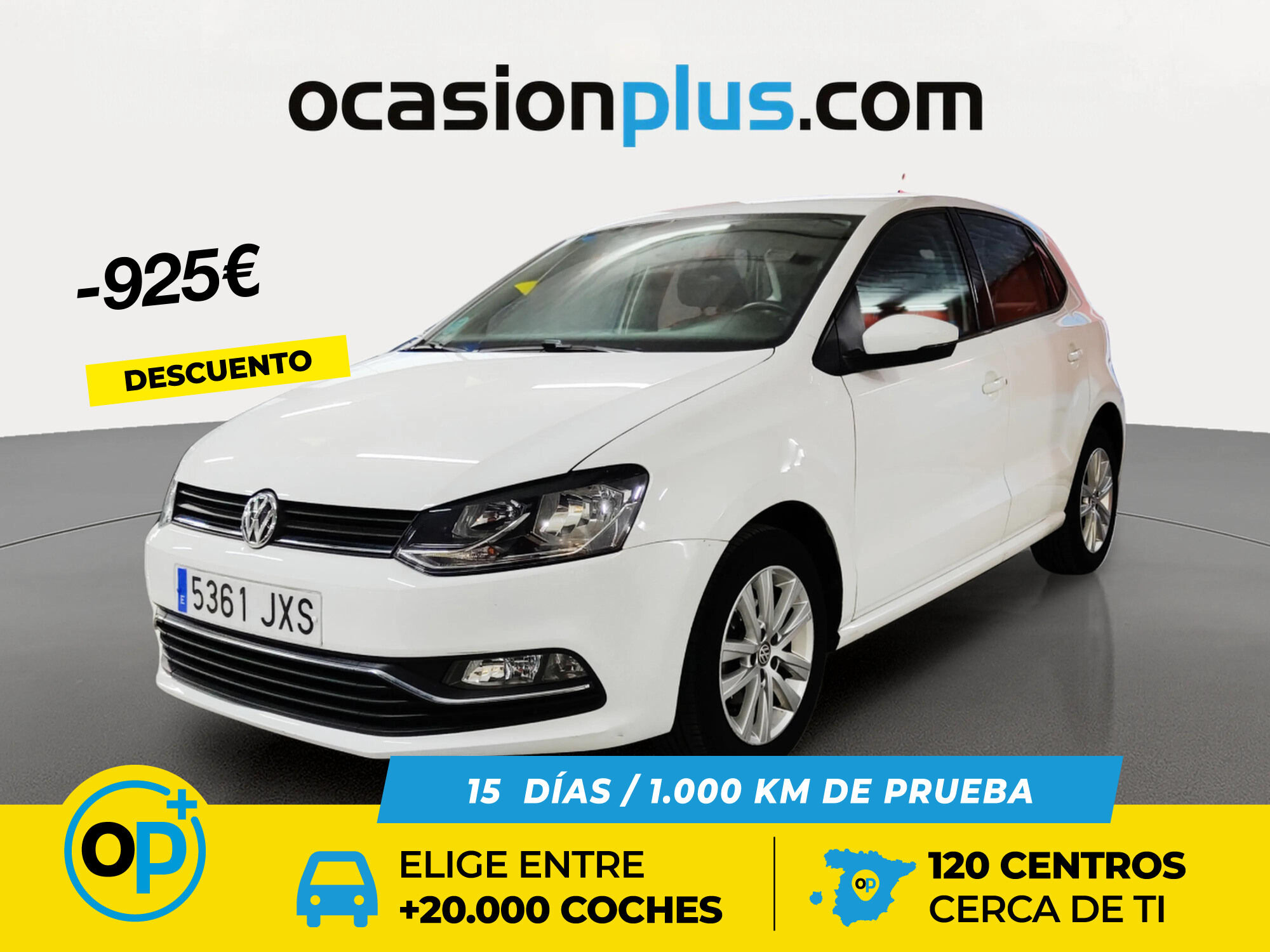 VOLKSWAGEN Polo (A-Polo Plus 1.2 TSI BMT 66 kW (90 CV)) en Madrid