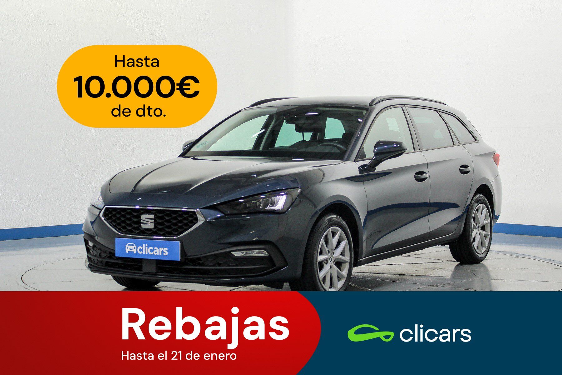 SEAT León (León ST 2.0TDI CR S&S Style Launch Pack con Navega DSG-7 150) en