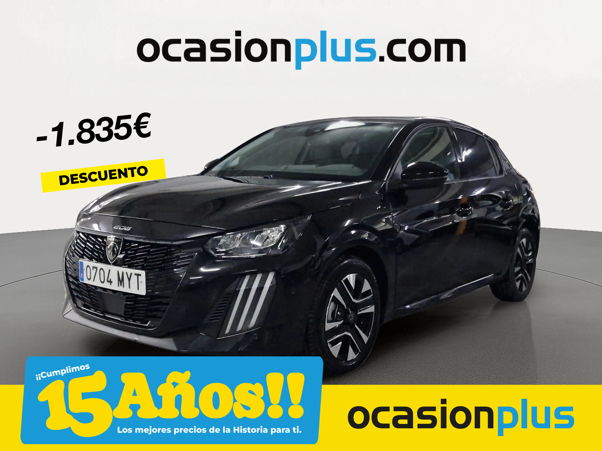 PEUGEOT 208 (Allure Hybrid eDCS6 75 kW (100 CV)) en Madrid