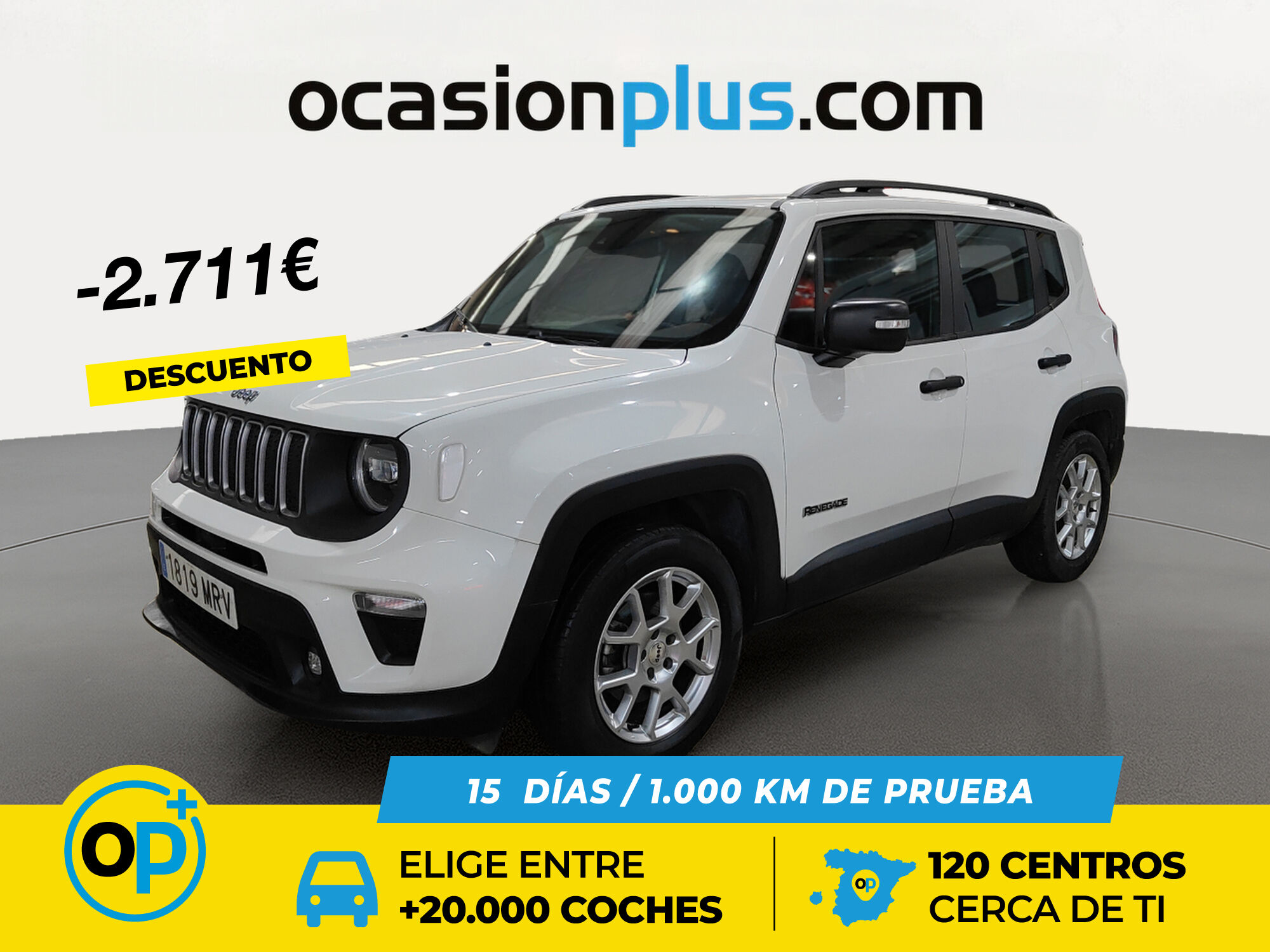JEEP Renegade (eHybrid 1.5 Limited ATX 96 kW (130 CV)) en Madrid