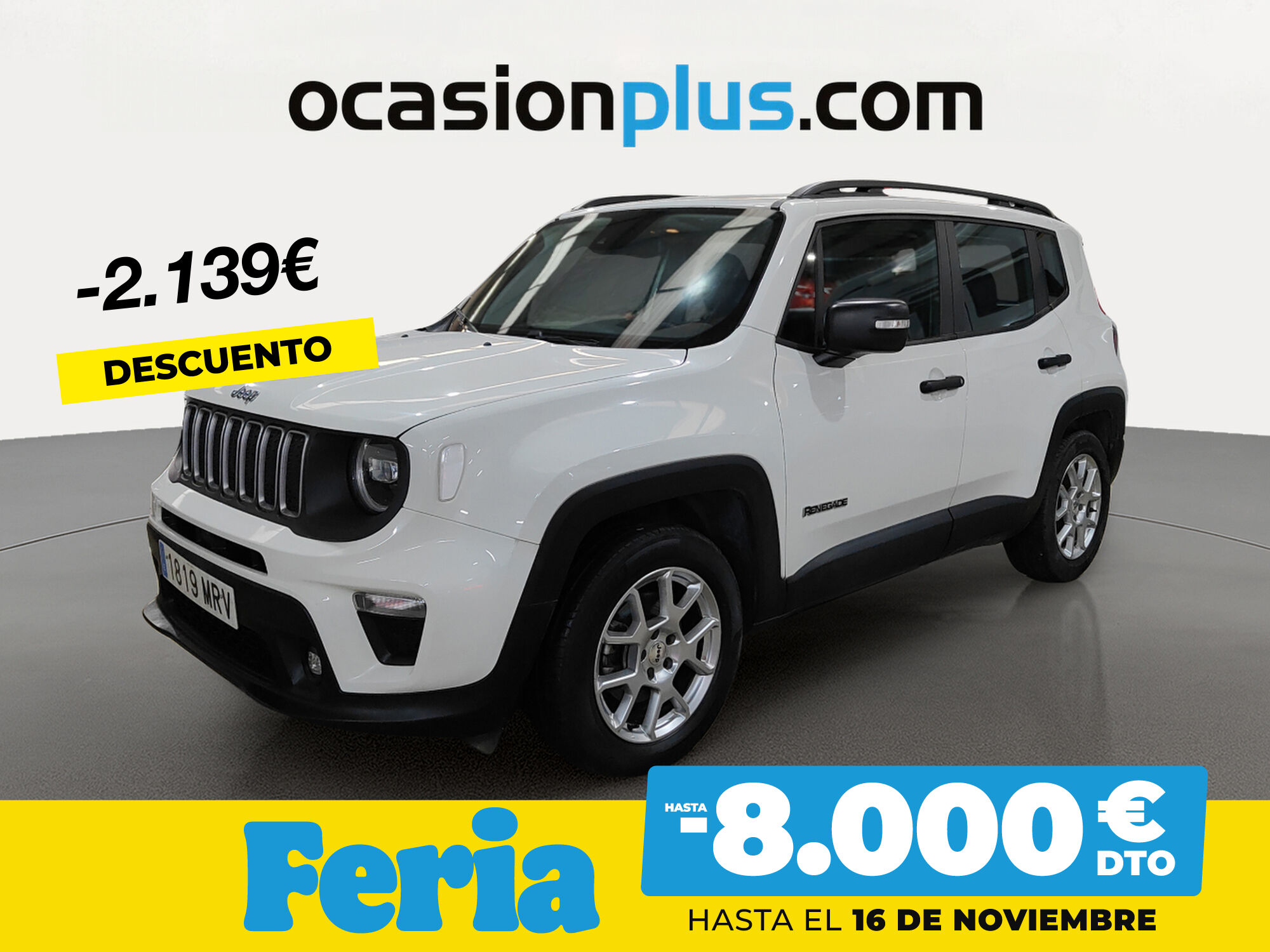 JEEP Renegade (eHybrid 1.5 Limited ATX 96 kW (130 CV)) en Madrid