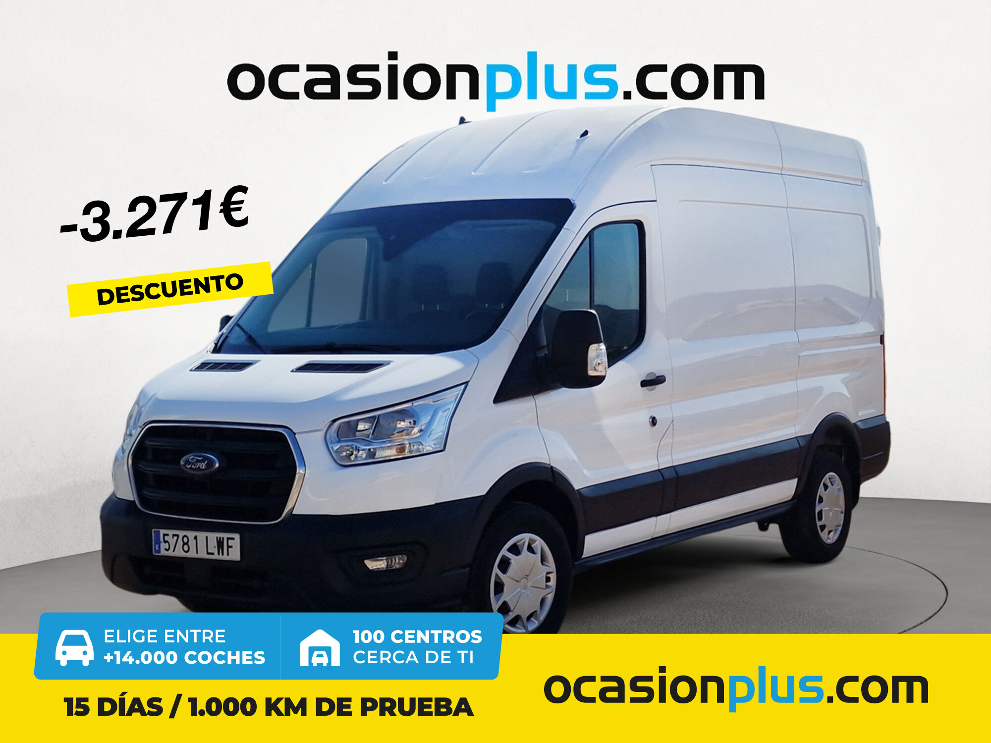 FORD Transit (Furgon 350 MHEV L2H2 Trend RWD 96 kW (130 CV)) en Madrid