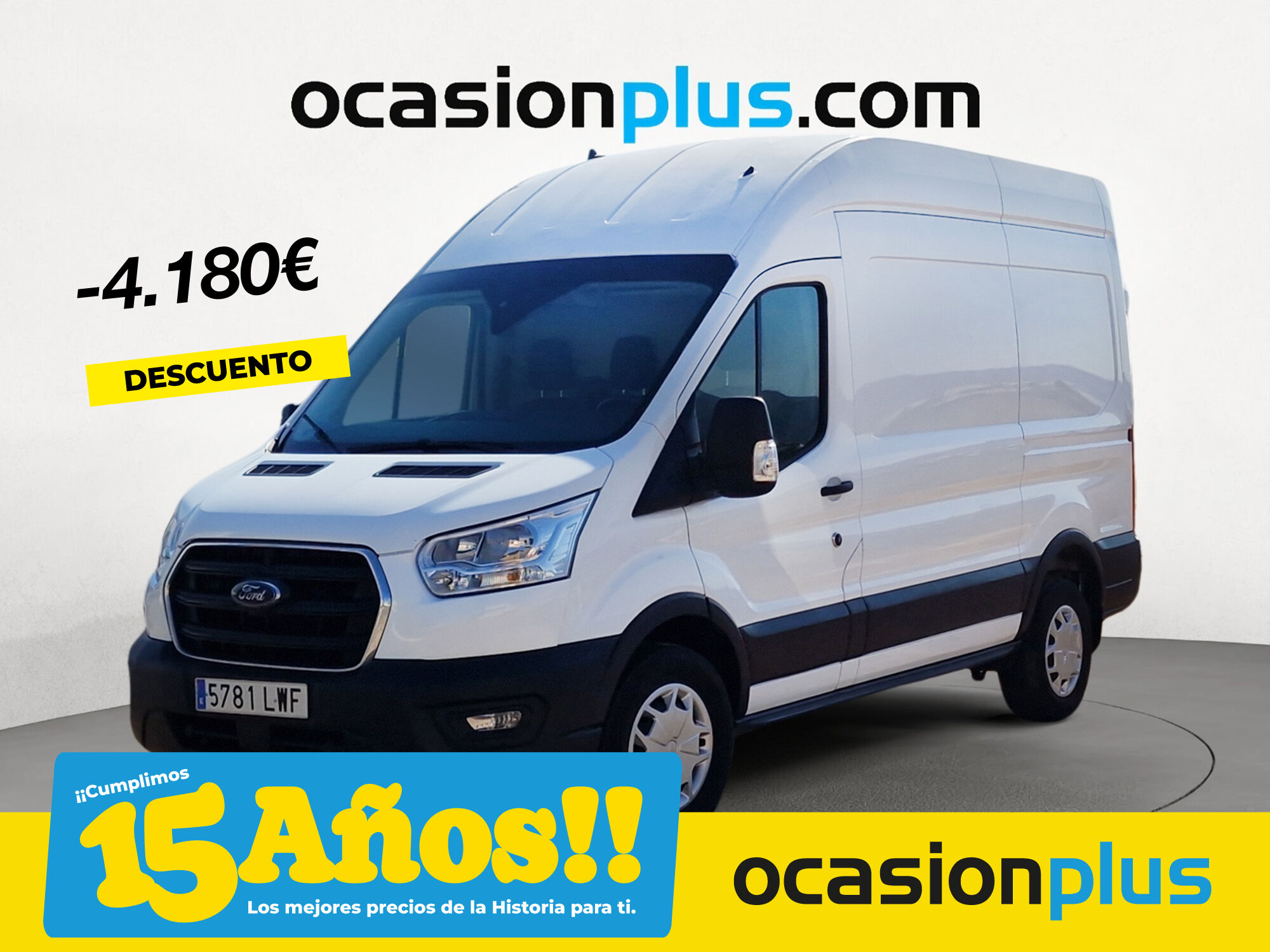 FORD Transit (Furgon 350 MHEV L2H2 Trend RWD 96 kW (130 CV)) en Madrid