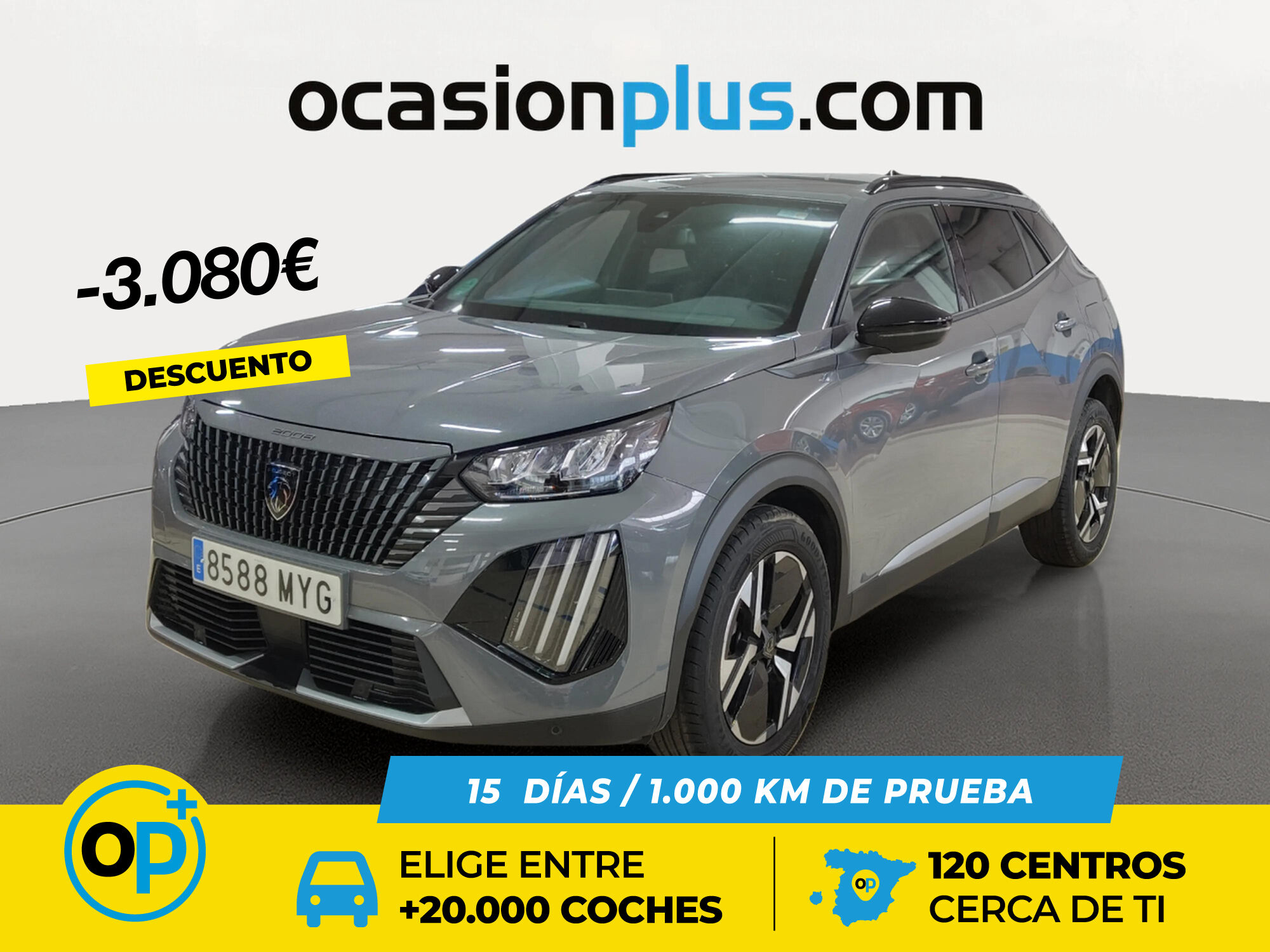 PEUGEOT 2008 (PureTech 100 S&S Allure 75 kW (100 CV)) en Madrid