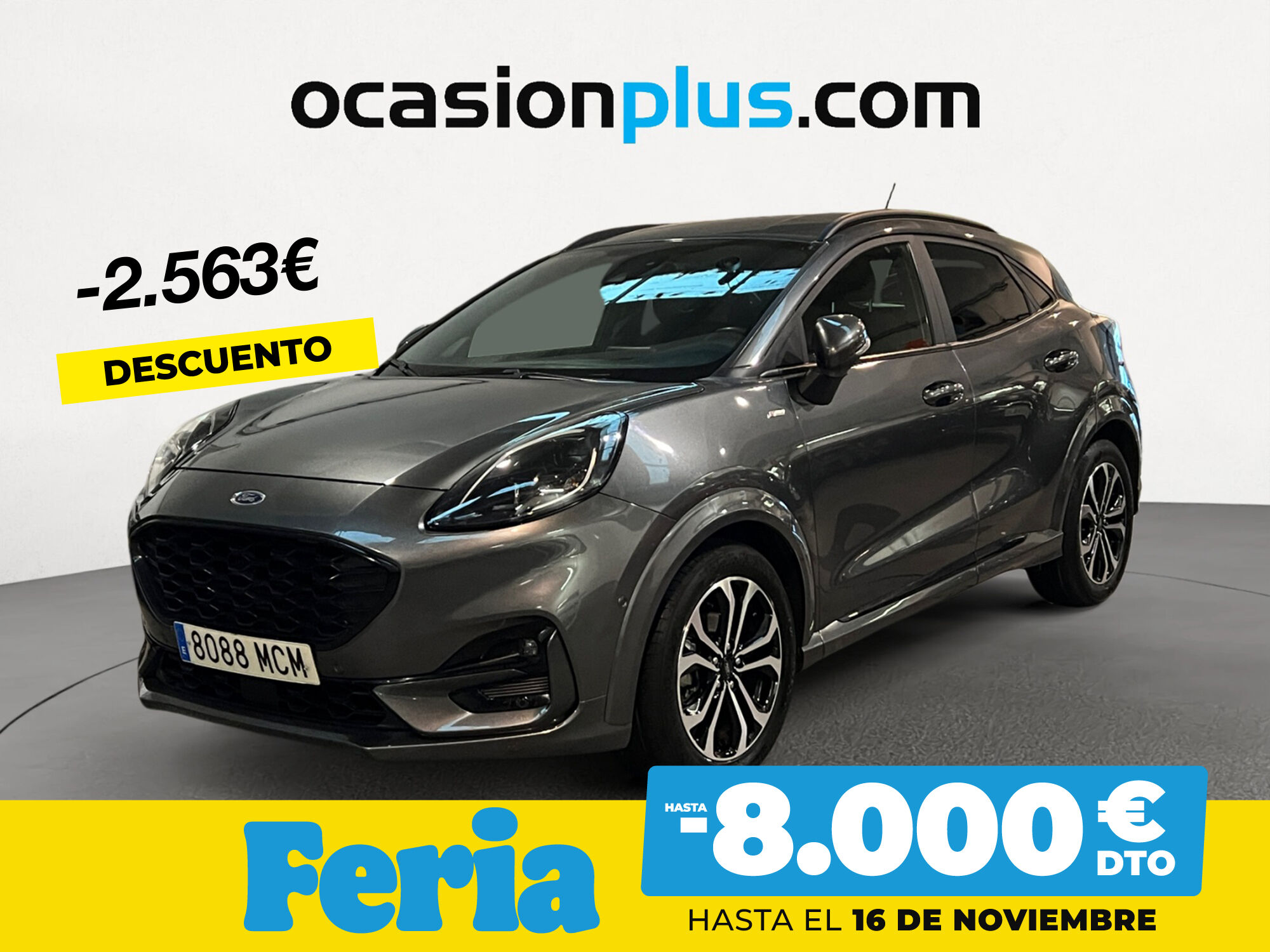 FORD Puma (1.0 EcoBoost MHEV ST-Line Design 92 kW (125 CV)) en Madrid