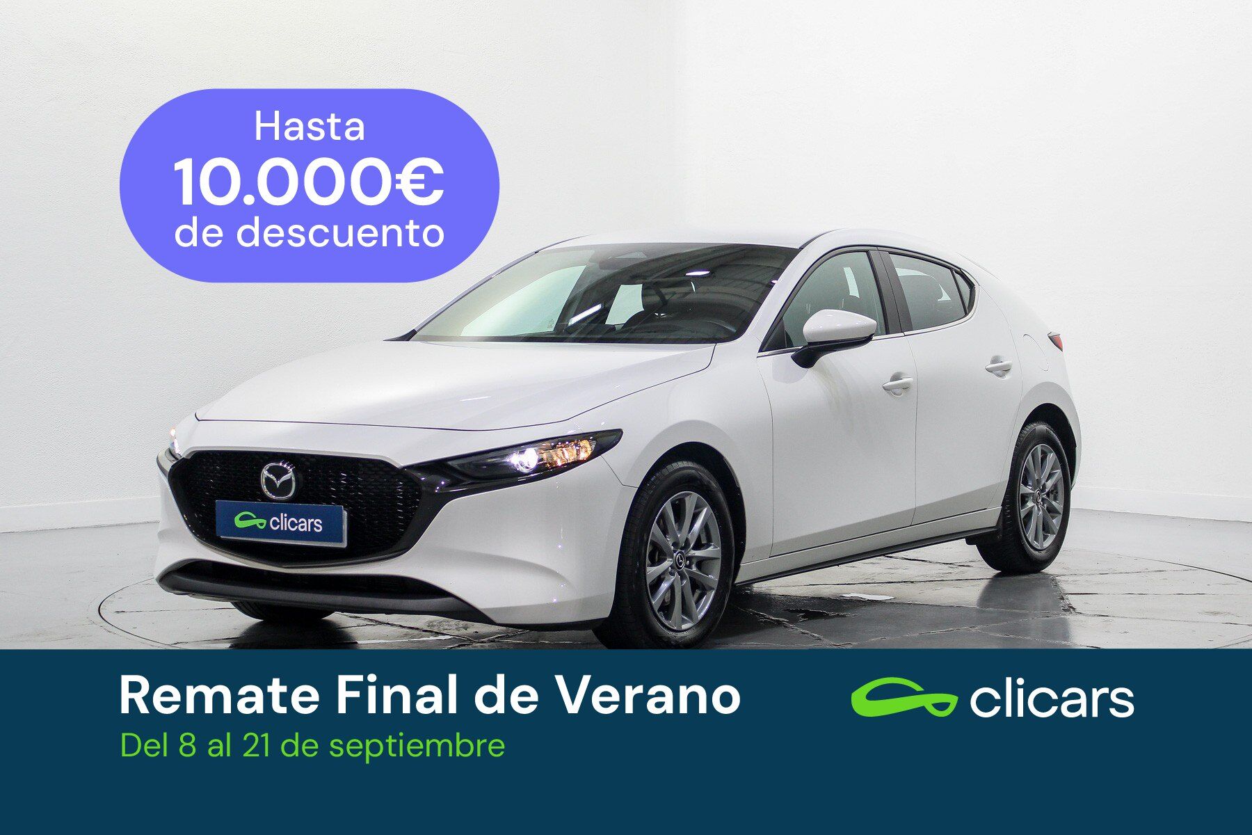 MAZDA Mazda3 (Mazda3 2.5 e-Skyactiv-G Prime-line 103kW) en Madrid