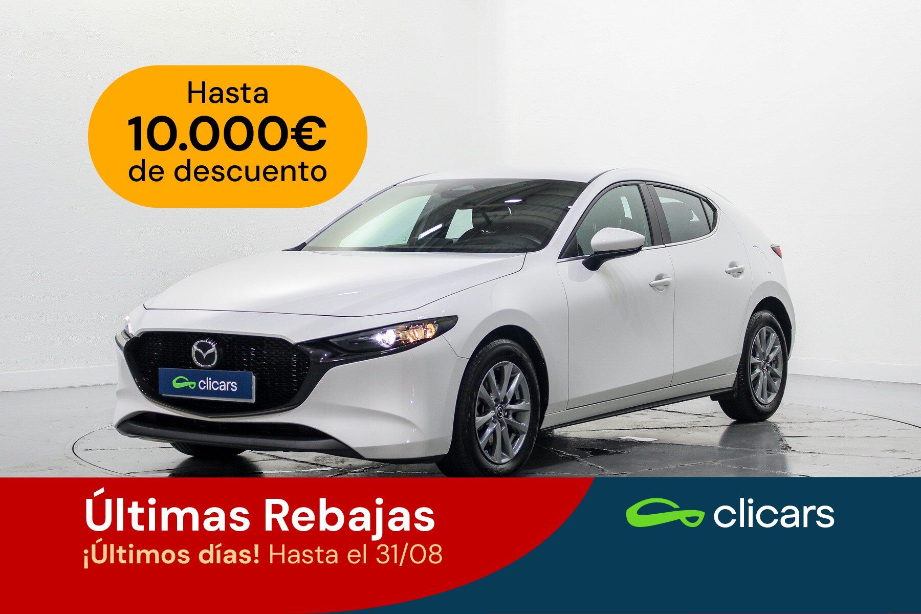 MAZDA Mazda3 (Mazda3 2.5 e-Skyactiv-G Prime-line 103kW) en Madrid
