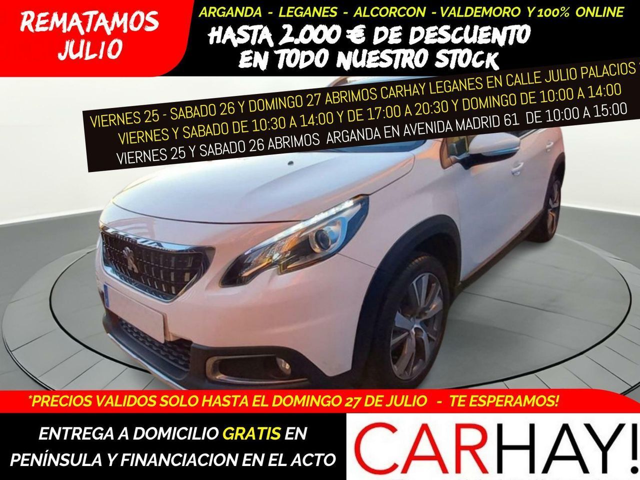 PEUGEOT 2008 (Allure BlueHDi 73KW (100CV) S&S) en Madrid
