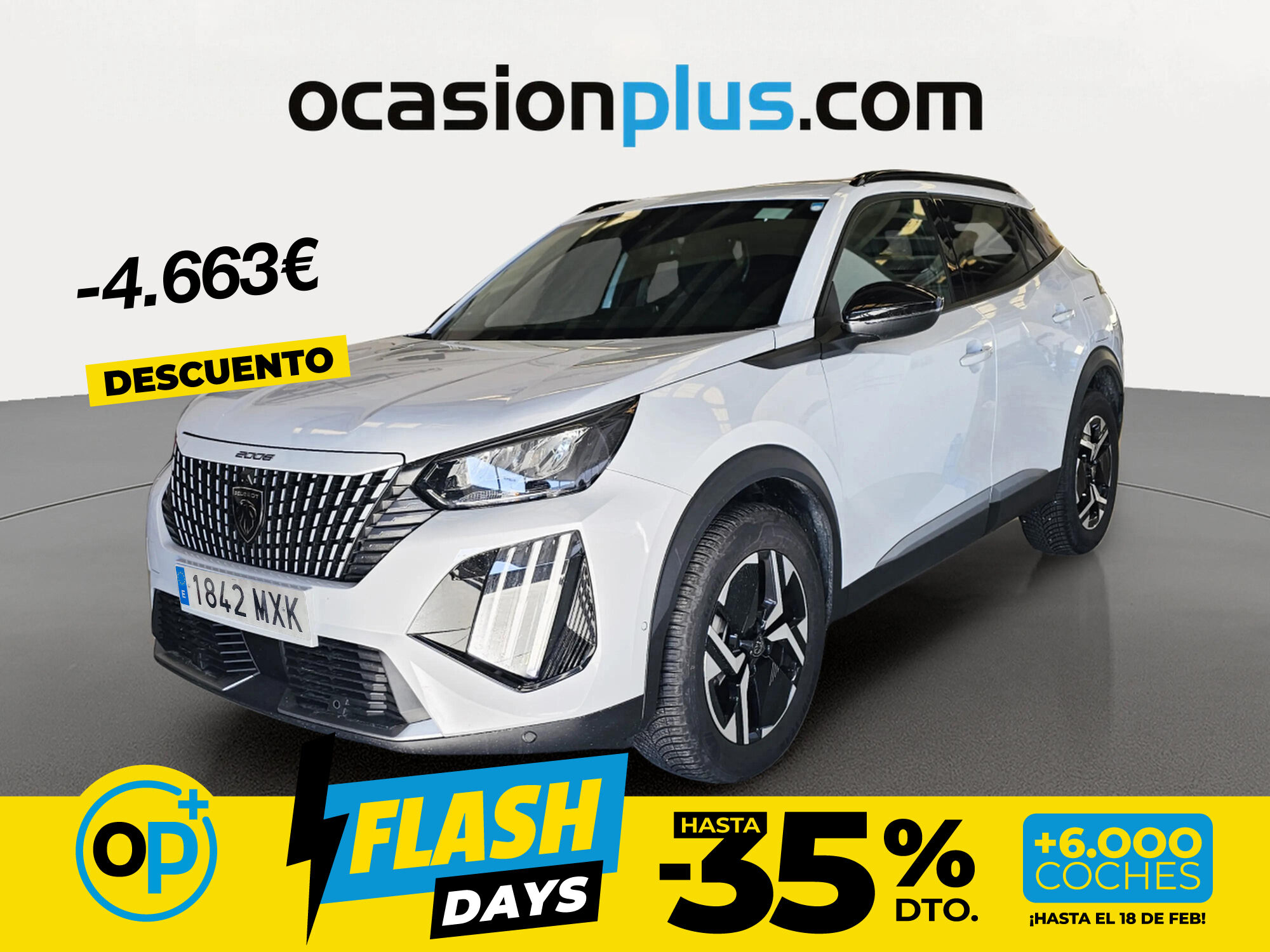 Foto del PEUGEOT 2008 Hybrid 136 Allure eDCS6