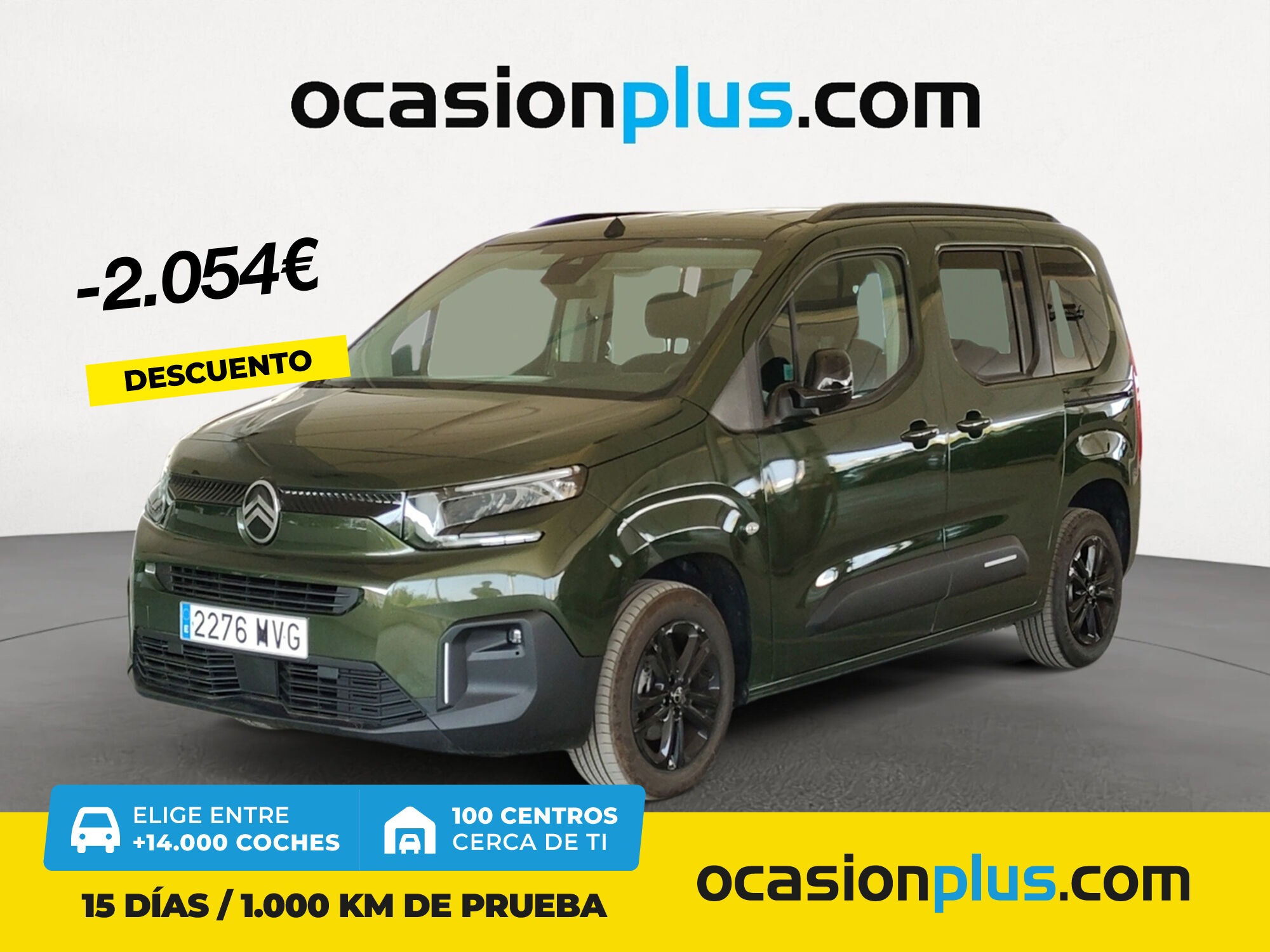 CITROEN Berlingo (BlueHDi 100 S&S Plus Talla M 75 kW (102 CV)) en Madrid