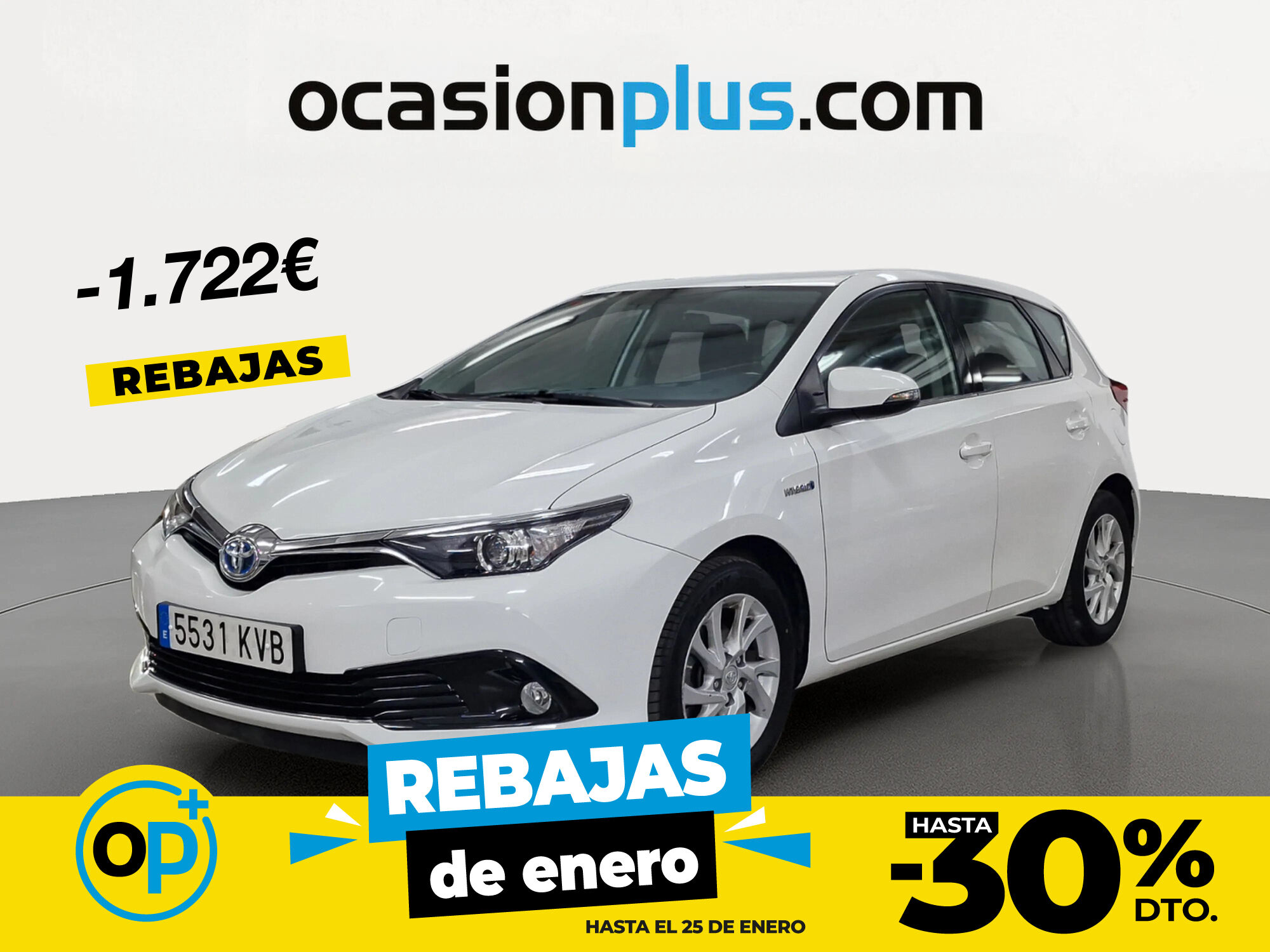 TOYOTA Auris (140H Hybrid Active 100 kW (136 CV)) en Madrid