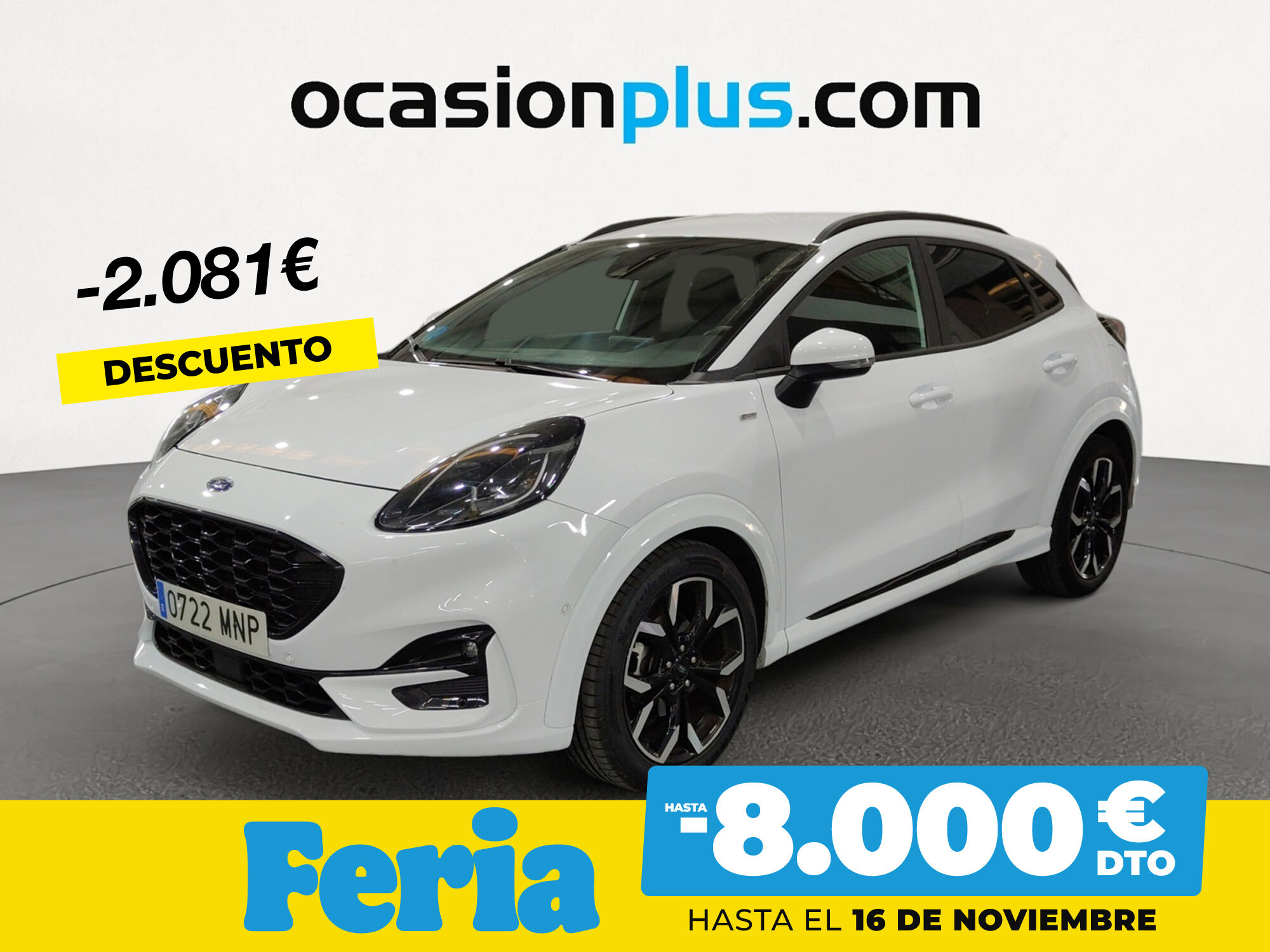 FORD Puma (1.0 EcoBoost MHEV ST-Line X 92 kW (125 CV)) en Madrid