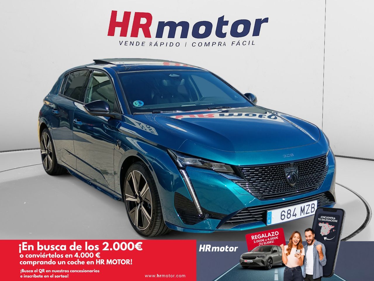 PEUGEOT 308 (Hybrid GT) en Madrid