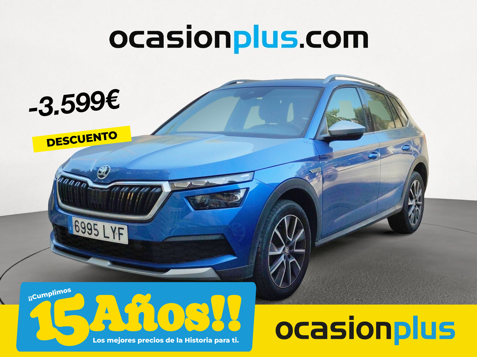 SKODA Kamiq (1.0 TSI Scout DSG 81 kW (110 CV)) en Madrid