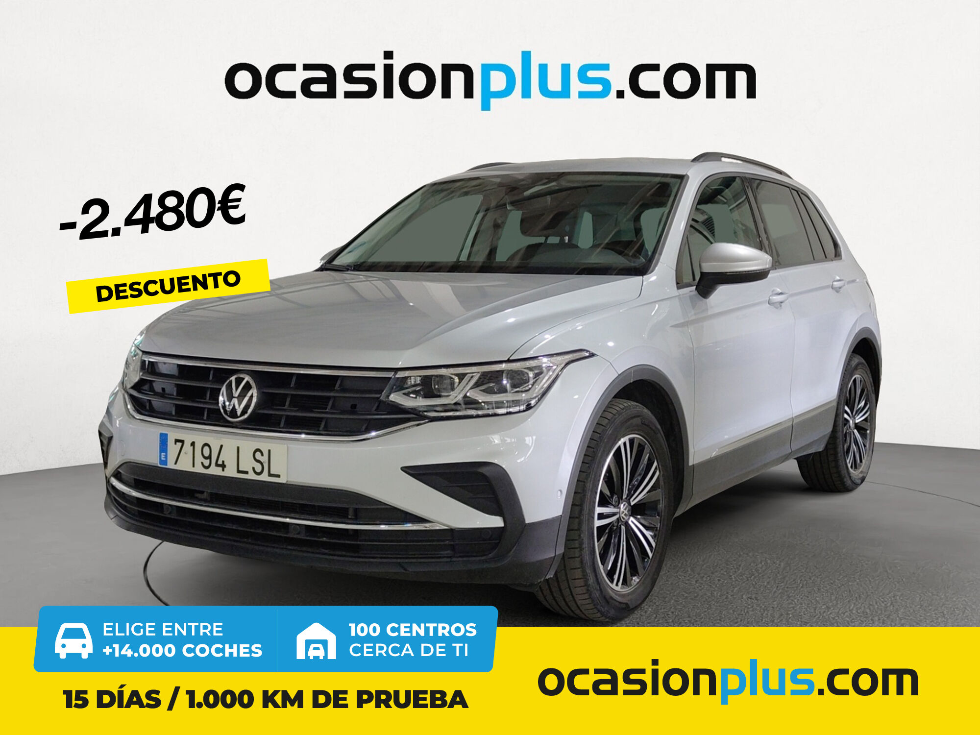 VOLKSWAGEN Tiguan (Life 1.5 TSI 110 kW (150 CV) DSG) en Madrid
