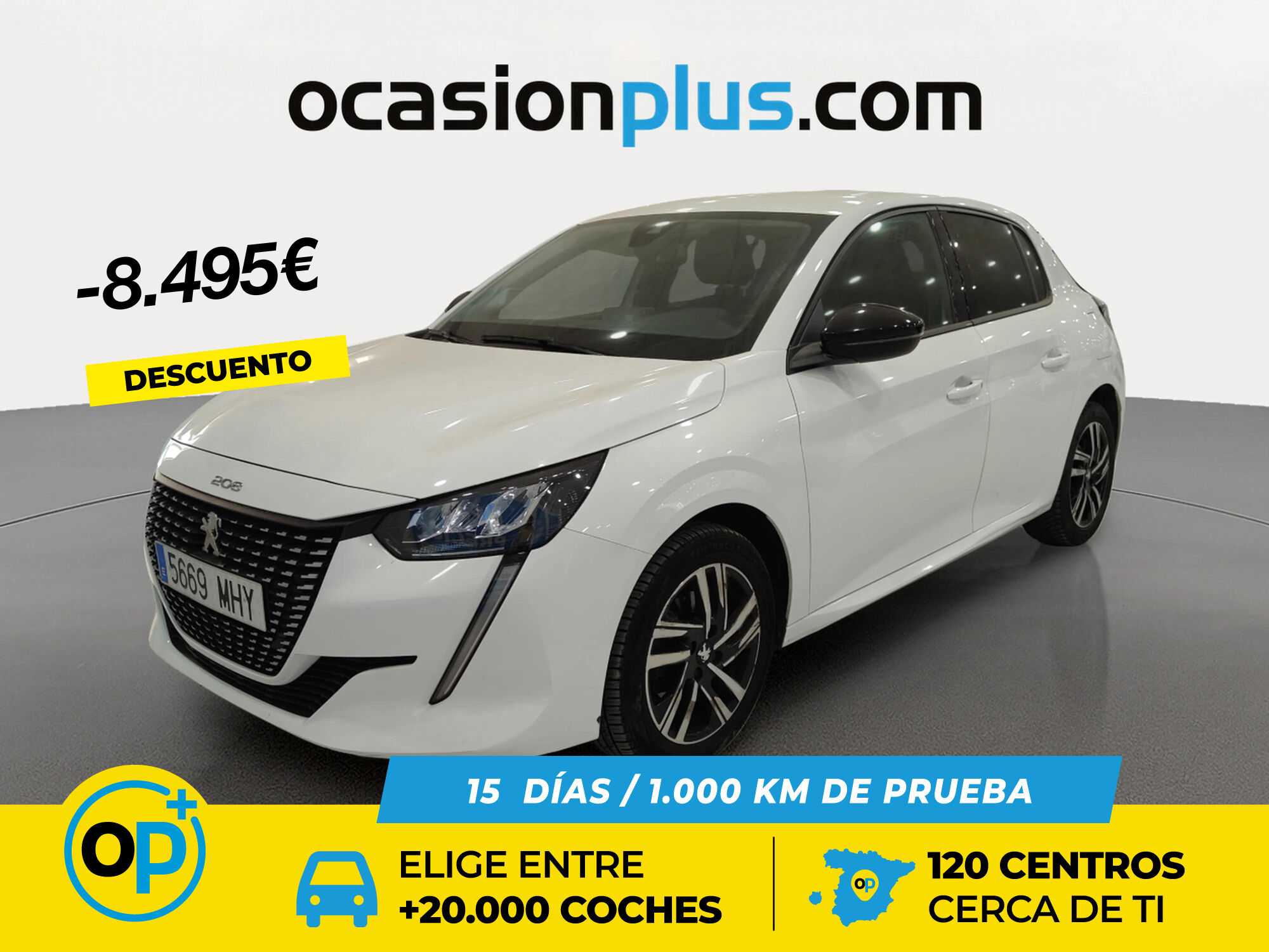PEUGEOT 208 (PureTech 100 Allure 75 kW (100 CV)) en Madrid