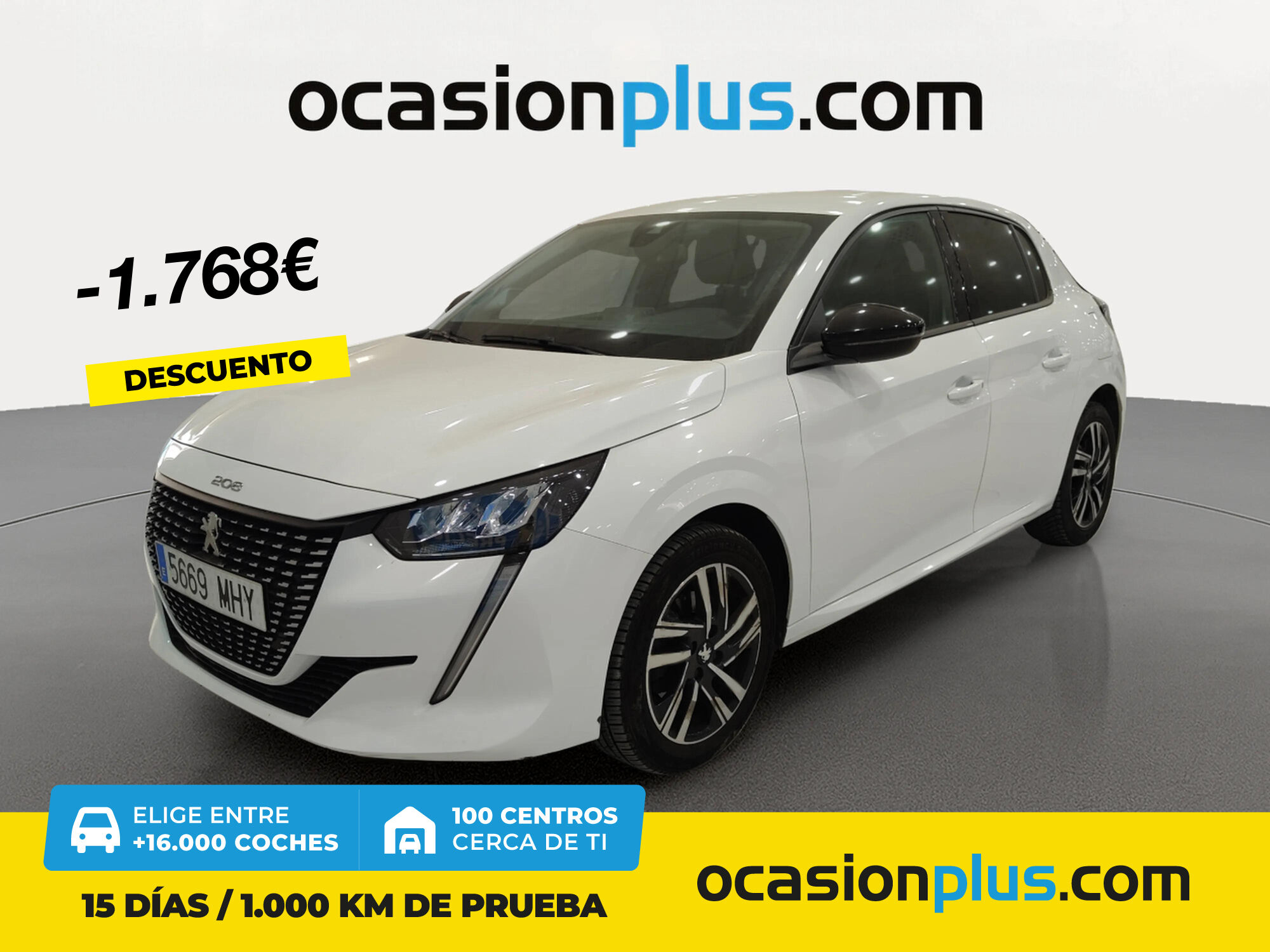PEUGEOT 208 (PureTech 100 Allure 75 kW (100 CV)) en Madrid