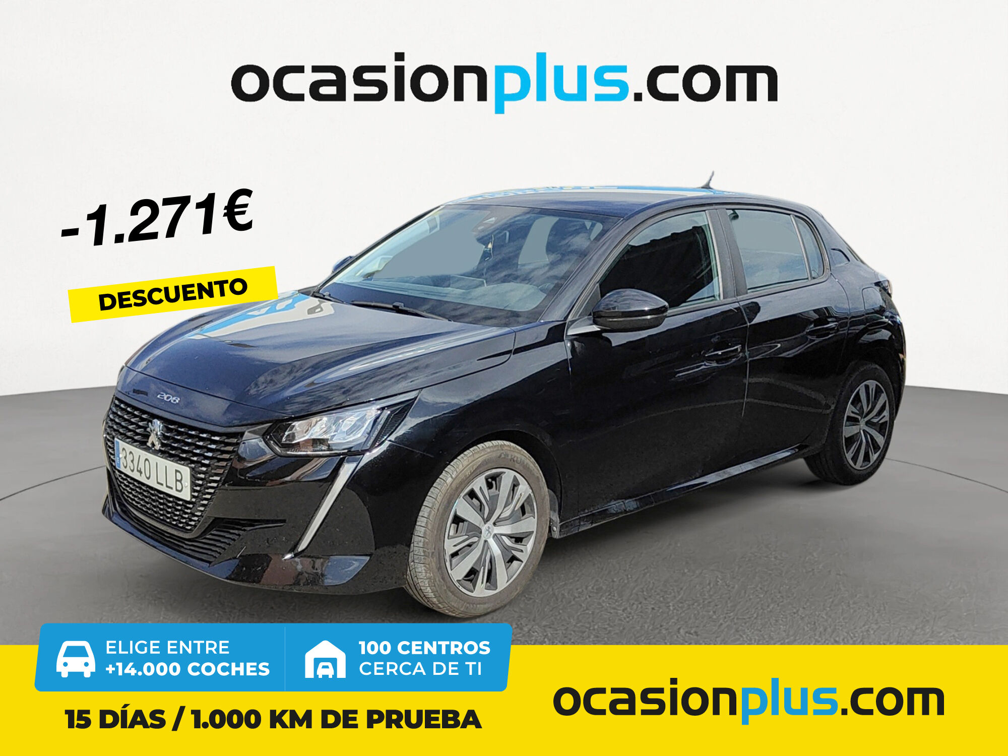 PEUGEOT 208 (PureTech 100 S&S Active 75 kW (100 CV)) en Madrid