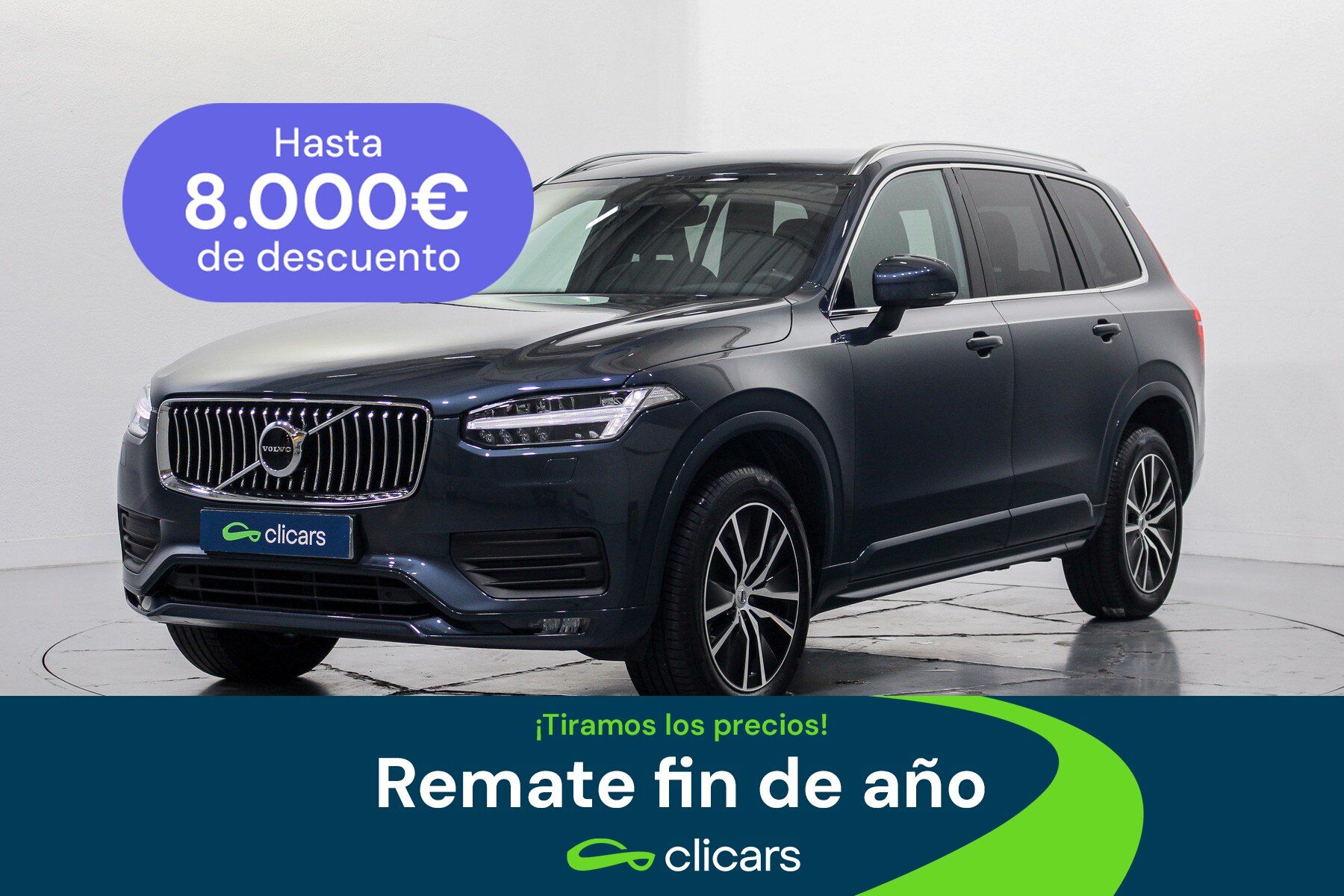 VOLVO XC90 (XC90 B5 Momentum Pro 7pl. AWD Aut.) en Madrid