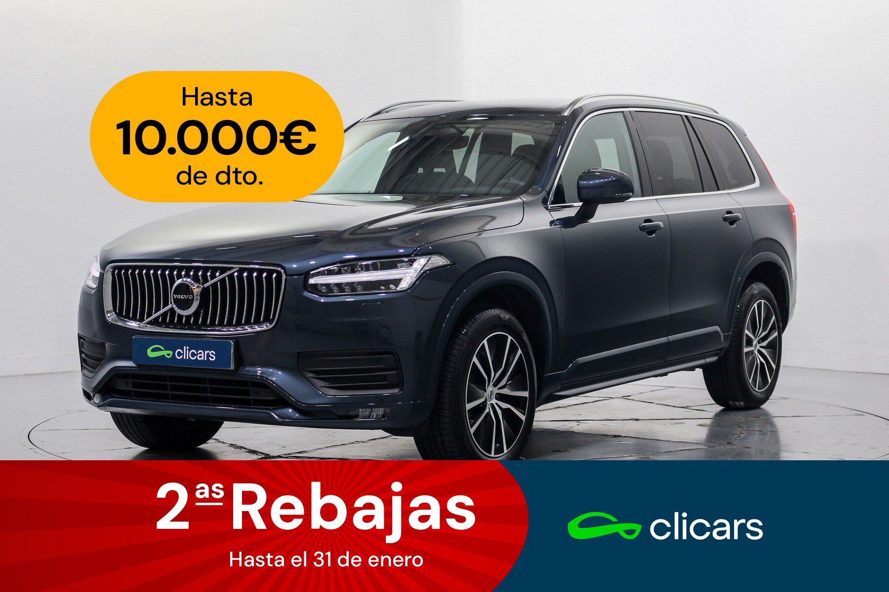 VOLVO XC90 (XC90 B5 Momentum Pro 7pl. AWD Aut.) en Madrid