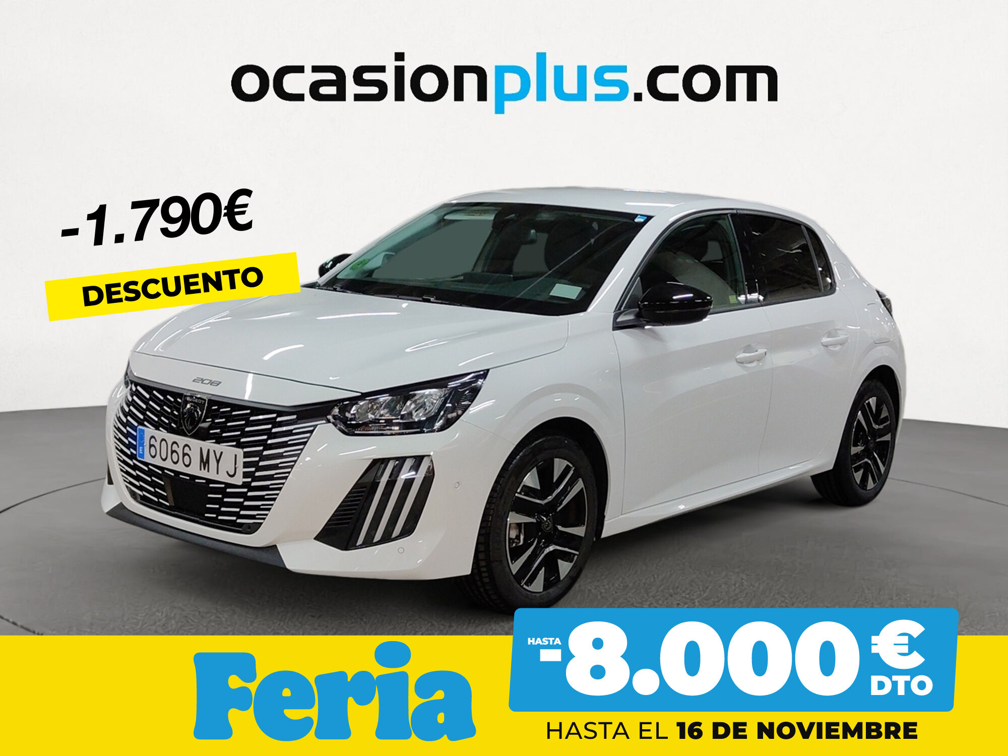 PEUGEOT 208 (PureTech 100 Allure 75 kW (100 CV)) en Madrid